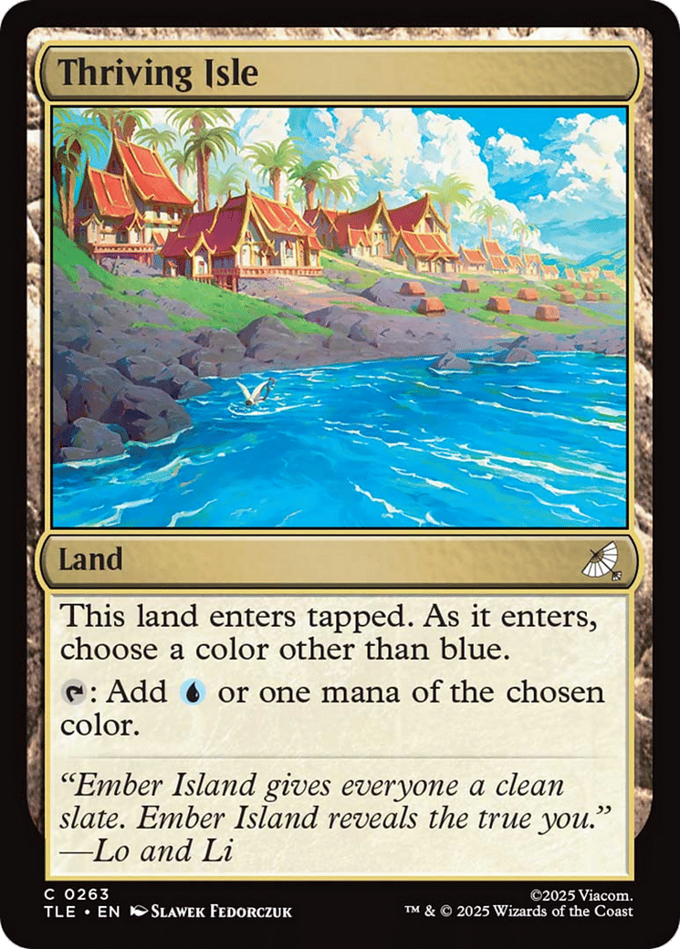 Thriving Isle — Avatar: The Last Airbender Eternal — Magic: The Gathering
