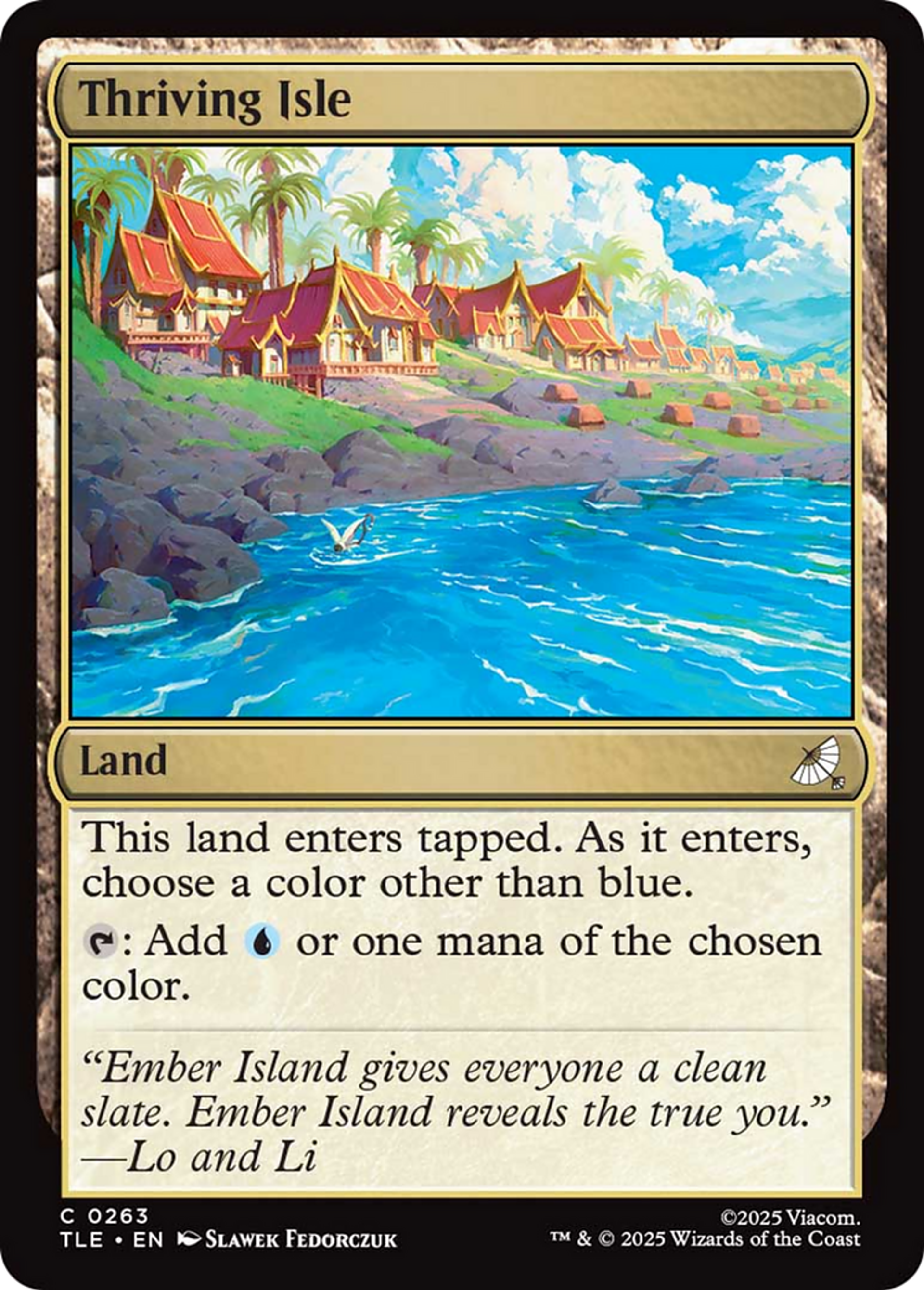 Thriving Isle — Avatar: The Last Airbender Eternal — Magic: The Gathering