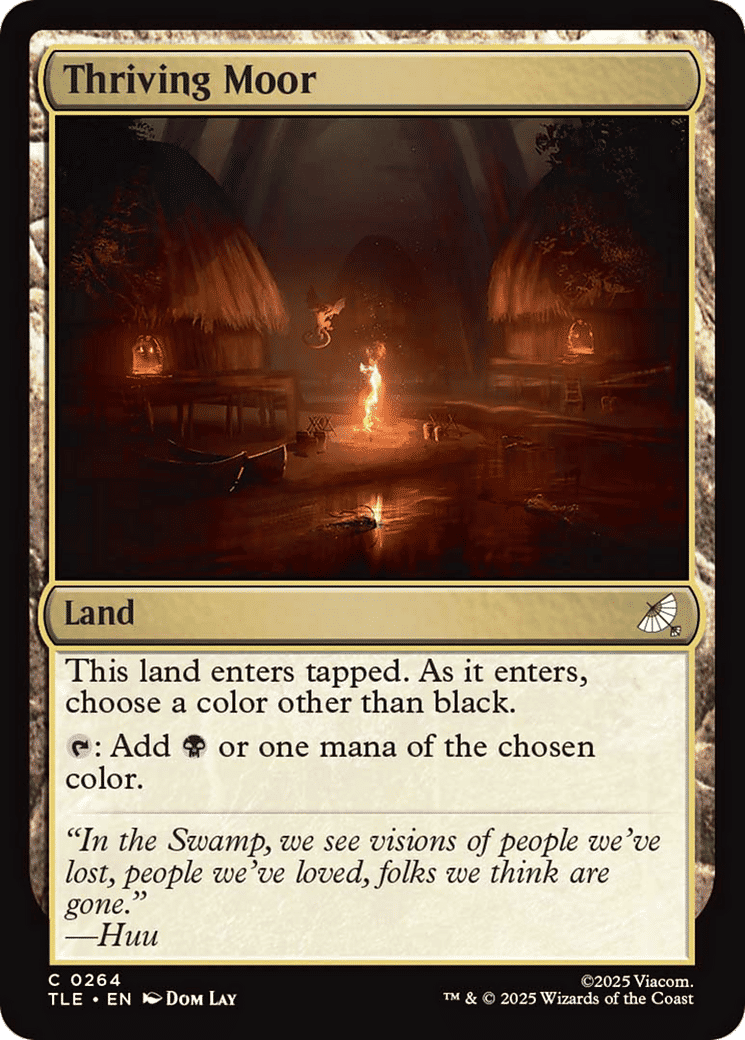 Thriving Moor — Avatar: The Last Airbender Eternal — Magic: The Gathering