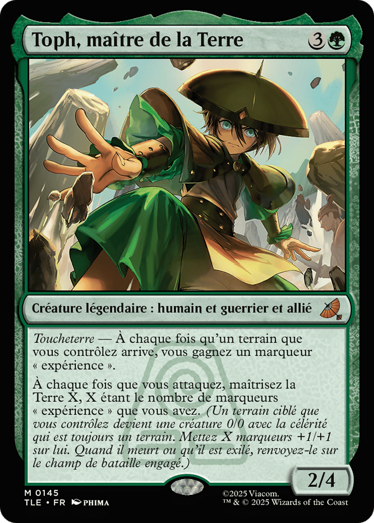Toph, maître de la Terre — Avatar: The Last Airbender Eternal — Magic: The Gathering