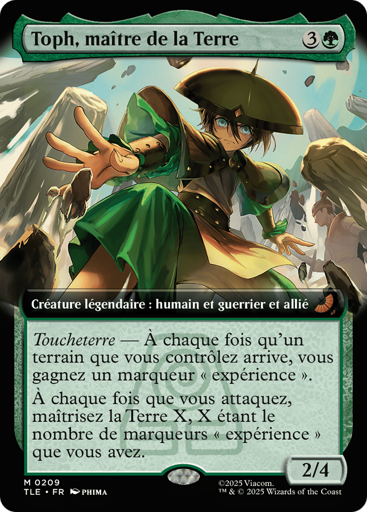 Toph, maître de la Terre — Avatar: The Last Airbender Eternal — Magic: The Gathering