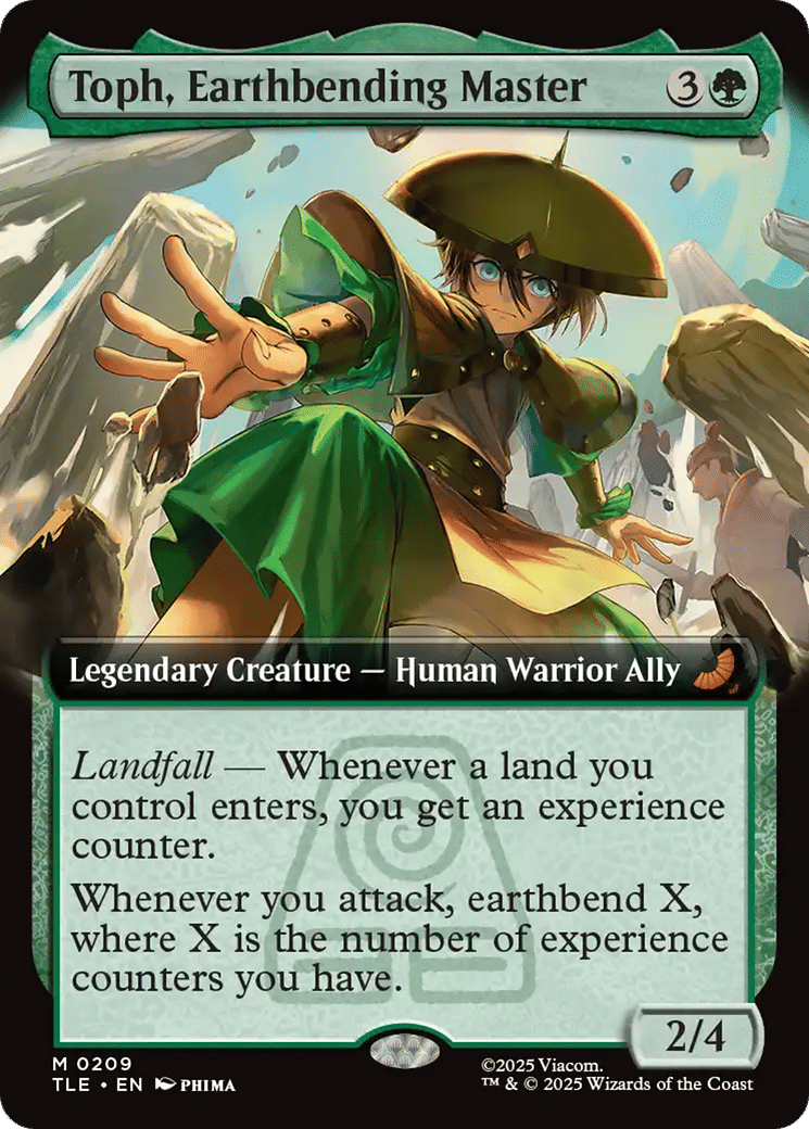 Toph, Earthbending Master from Avatar: The Last Airbender Eternal - Magic: The Gathering