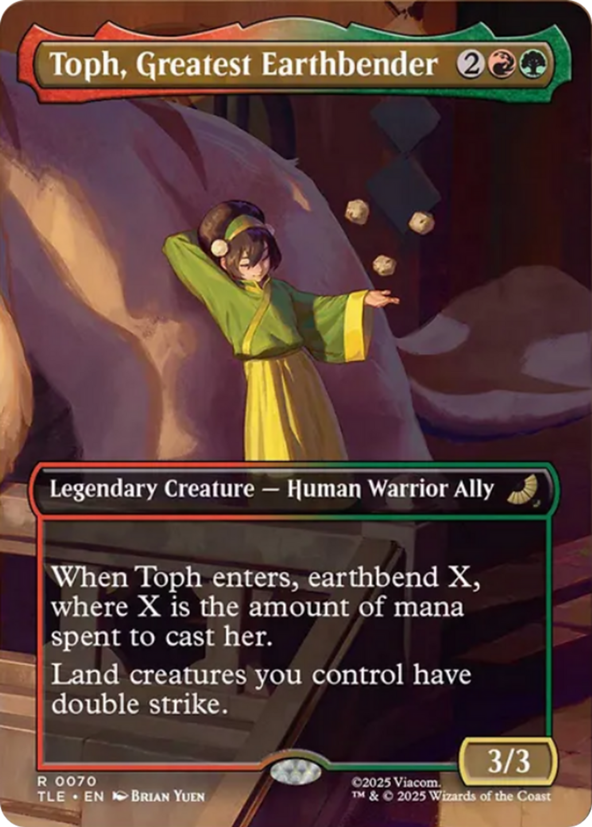 Toph, Greatest Earthbender — Avatar: The Last Airbender Eternal — Magic: The Gathering
