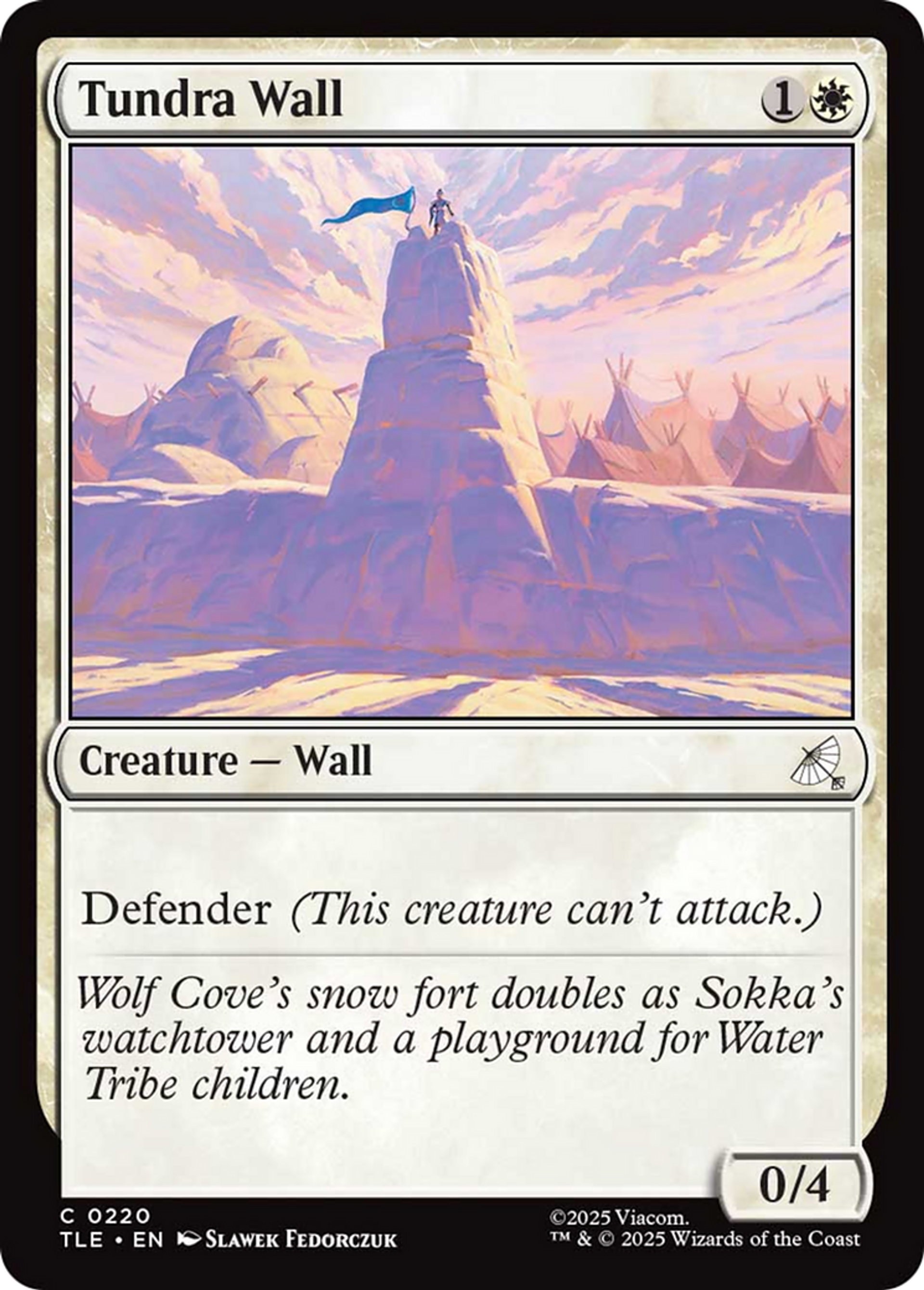 Mur de la toundra — Avatar: The Last Airbender Eternal — Magic: The Gathering
