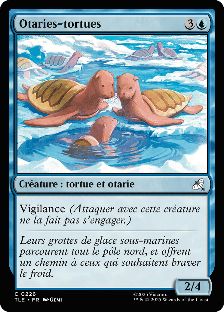 Otaries-tortues — Avatar: The Last Airbender Eternal — Magic: The Gathering