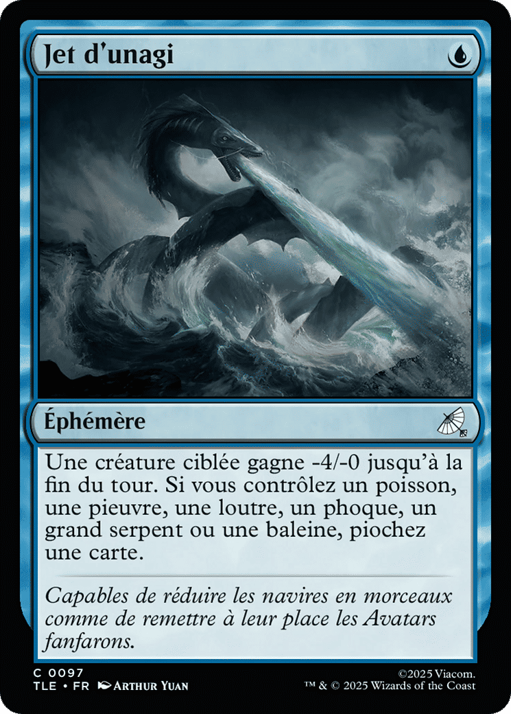 Jet d'unagi — Avatar: The Last Airbender Eternal — Magic: The Gathering