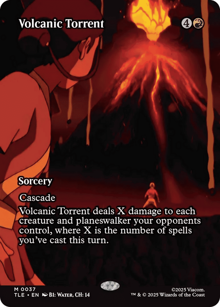 Volcanic Torrent — Avatar: The Last Airbender Eternal — Magic: The Gathering