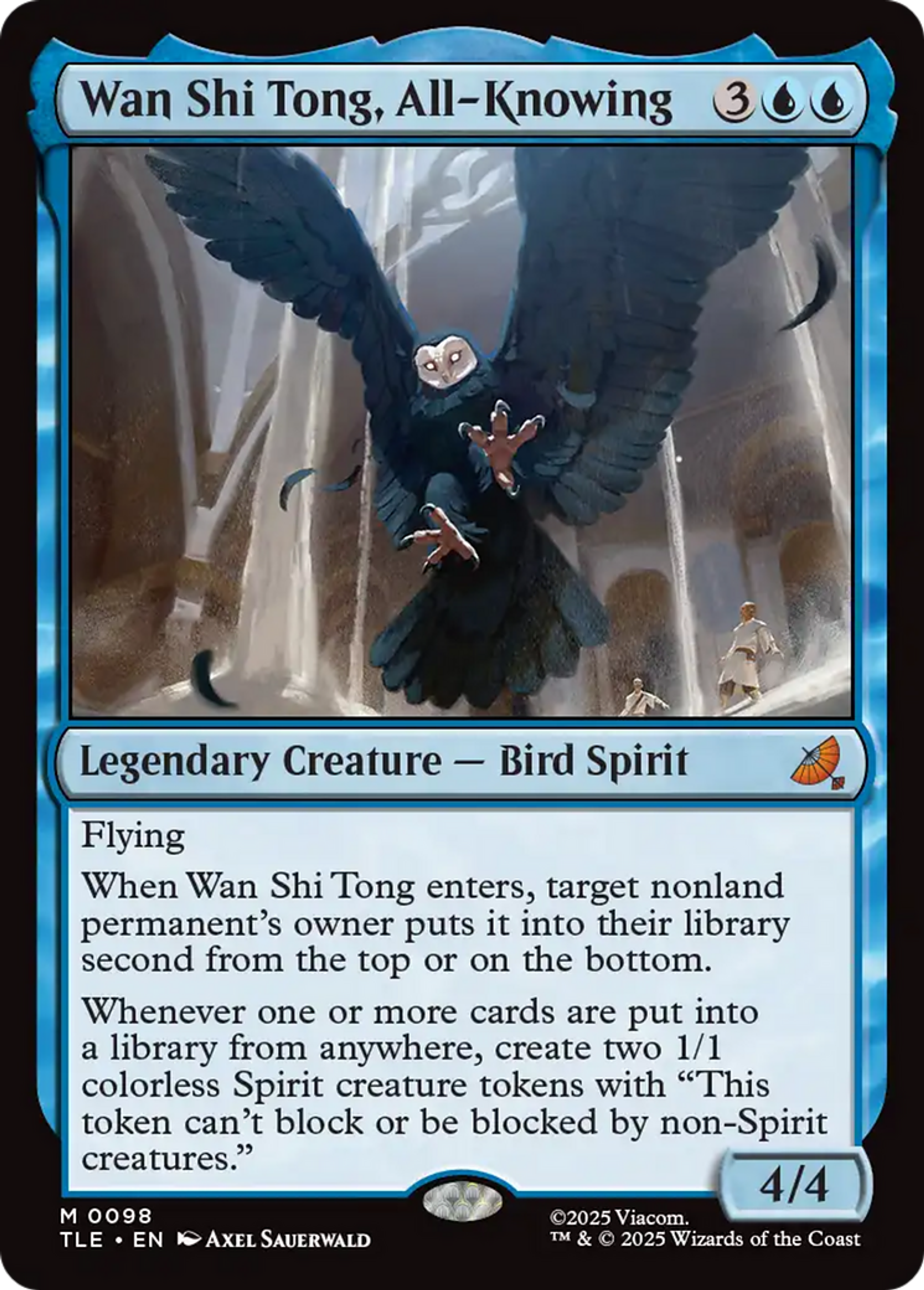 Wan Shi Tong, omniscient — Avatar: The Last Airbender Eternal — Magic: The Gathering