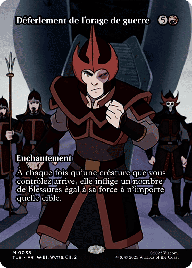 Déferlement de l'orage de guerre — Avatar: The Last Airbender Eternal — Magic: The Gathering