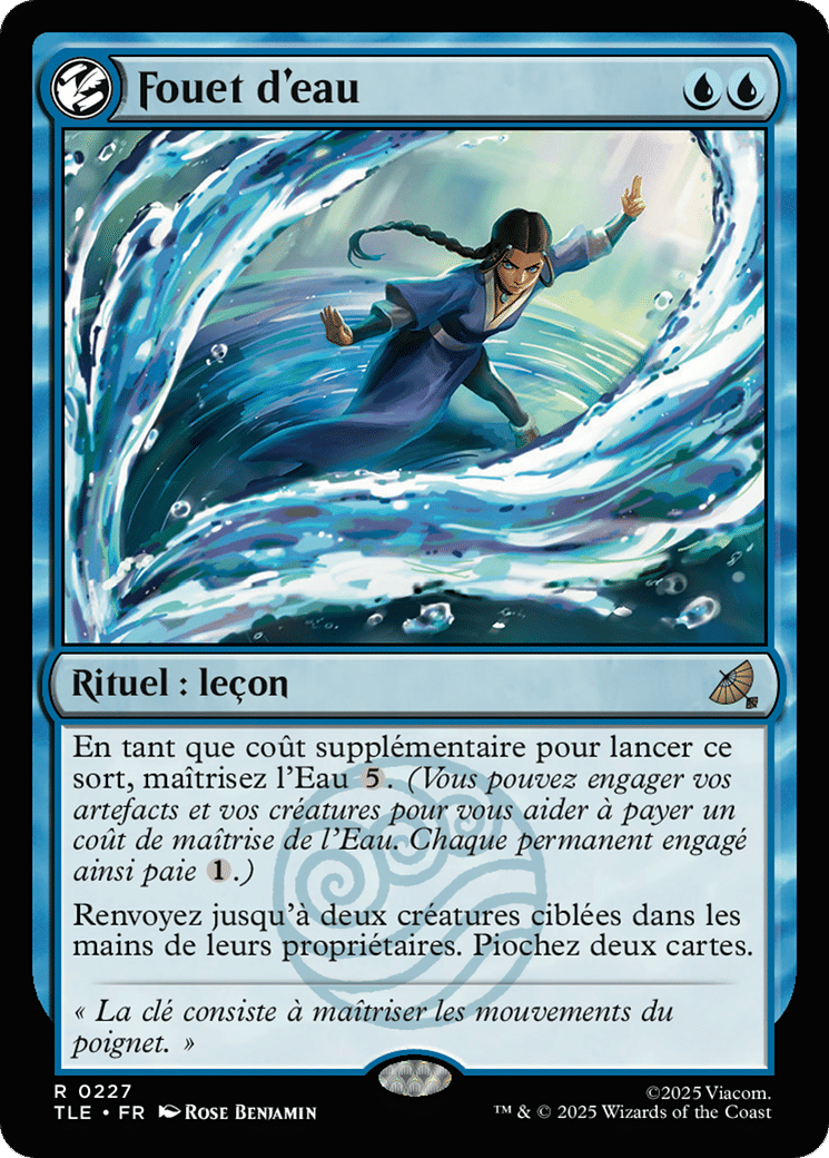 Fouet d'eau — Avatar: The Last Airbender Eternal — Magic: The Gathering