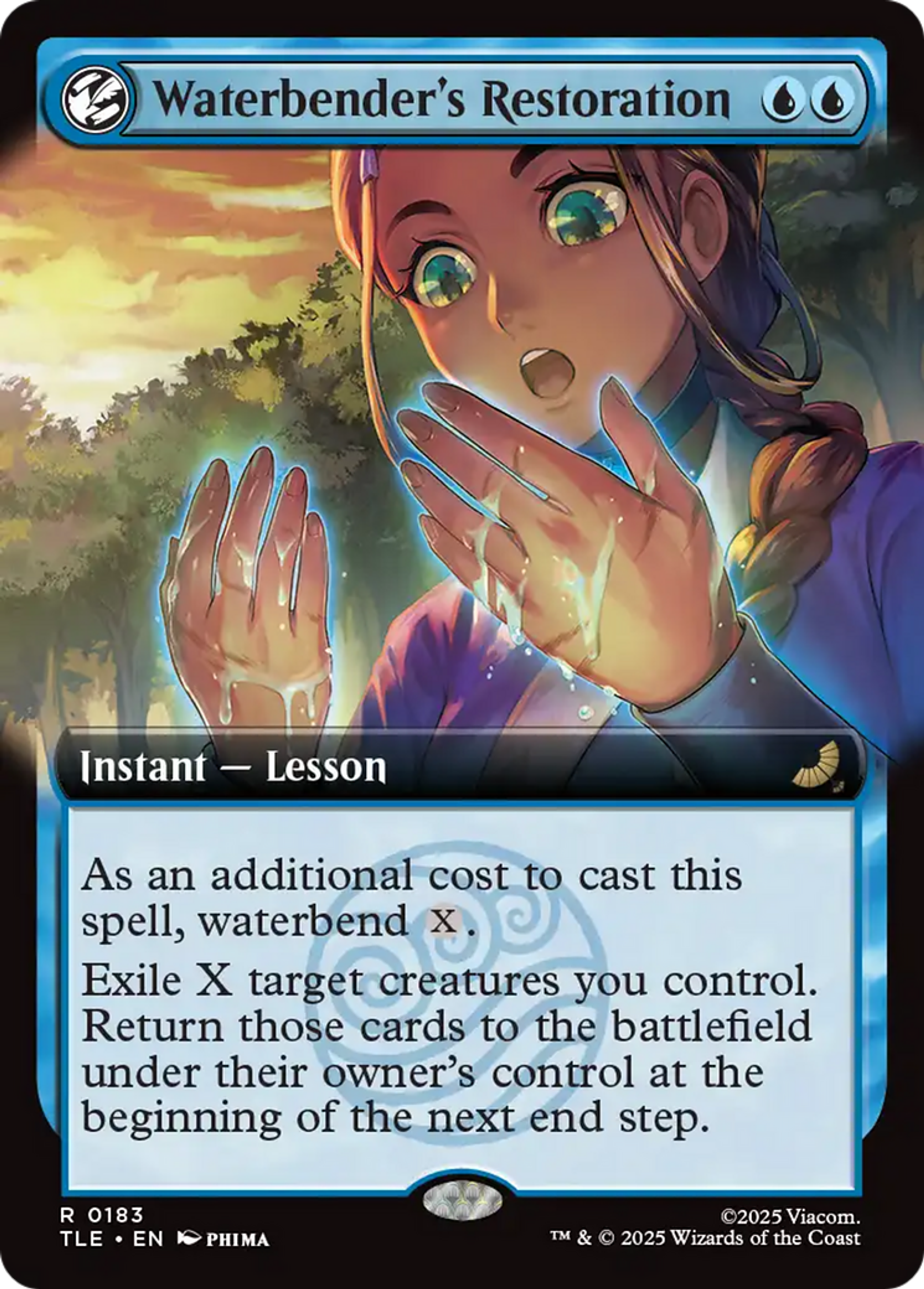 Restauration du maître de l'Eau — Avatar: The Last Airbender Eternal — Magic: The Gathering
