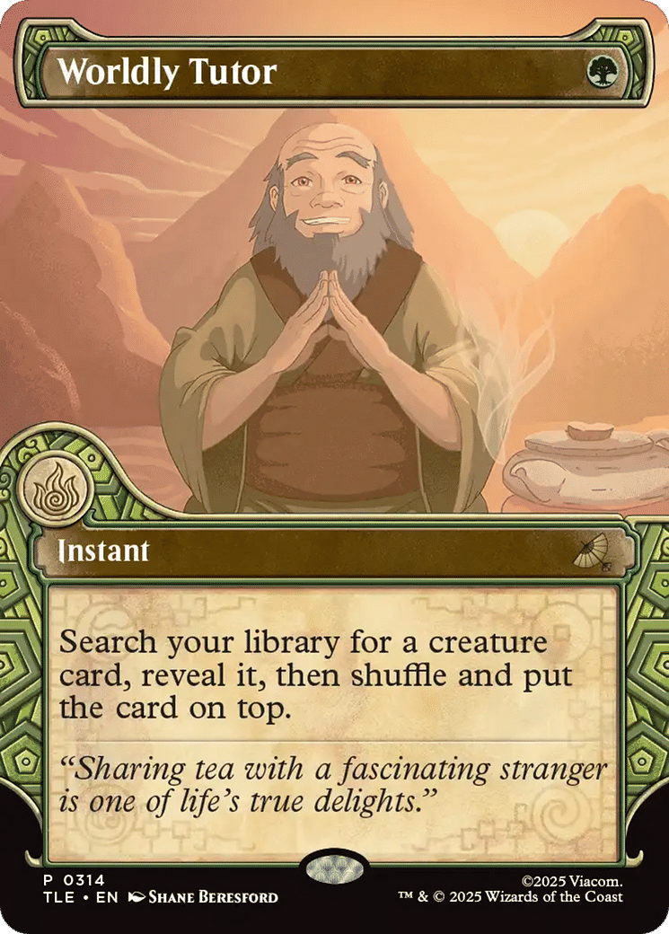 Worldly Tutor — Avatar: The Last Airbender Eternal — Magic: The Gathering