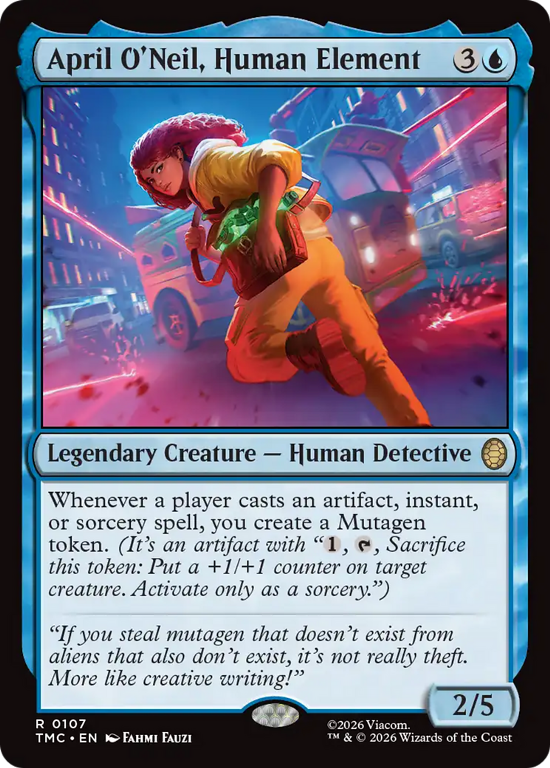 April O'Neil, Human Element — Teenage Mutant Ninja Turtles Eternal — Magic: The Gathering