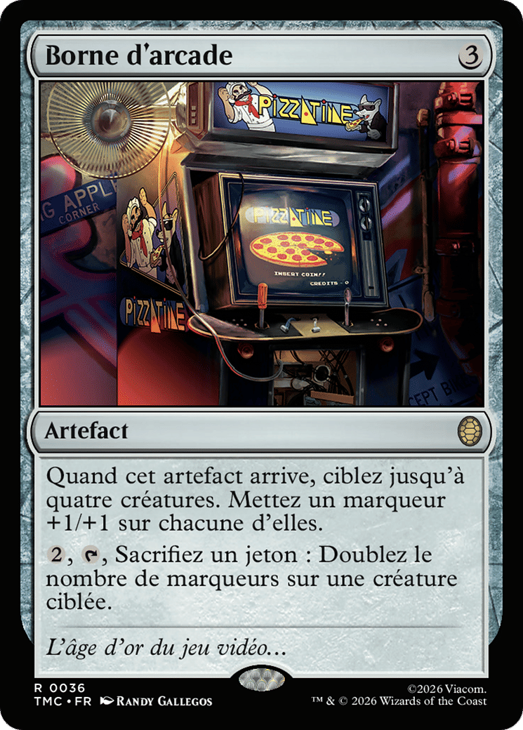 Borne d'arcade — Teenage Mutant Ninja Turtles Eternal — Magic: The Gathering