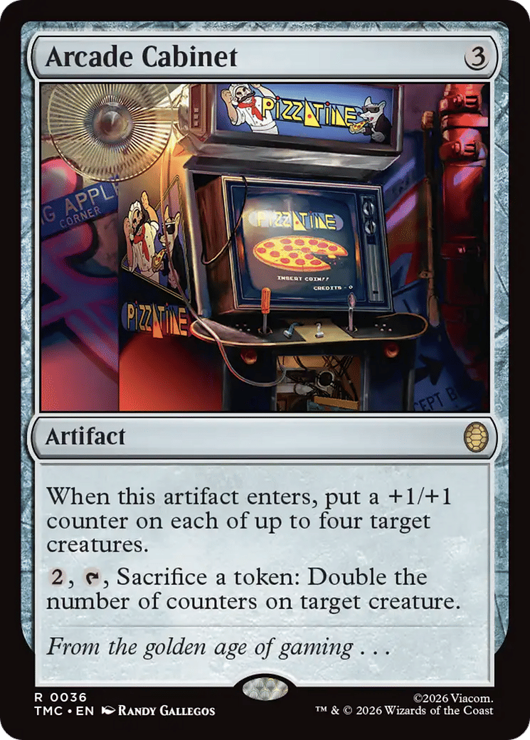Arcade Cabinet — Teenage Mutant Ninja Turtles Eternal — Magic: The Gathering