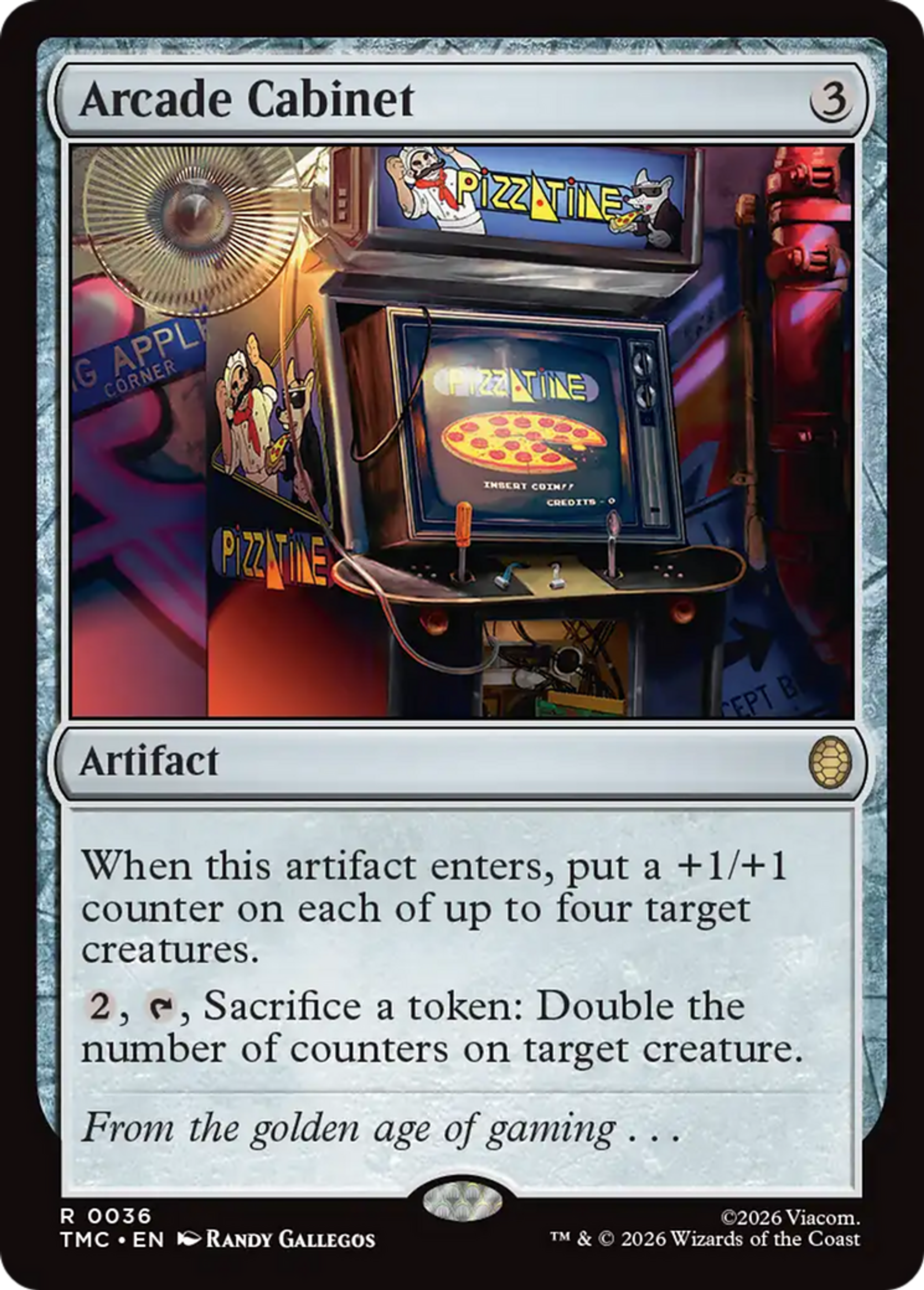 Arcade Cabinet — Teenage Mutant Ninja Turtles Eternal — Magic: The Gathering