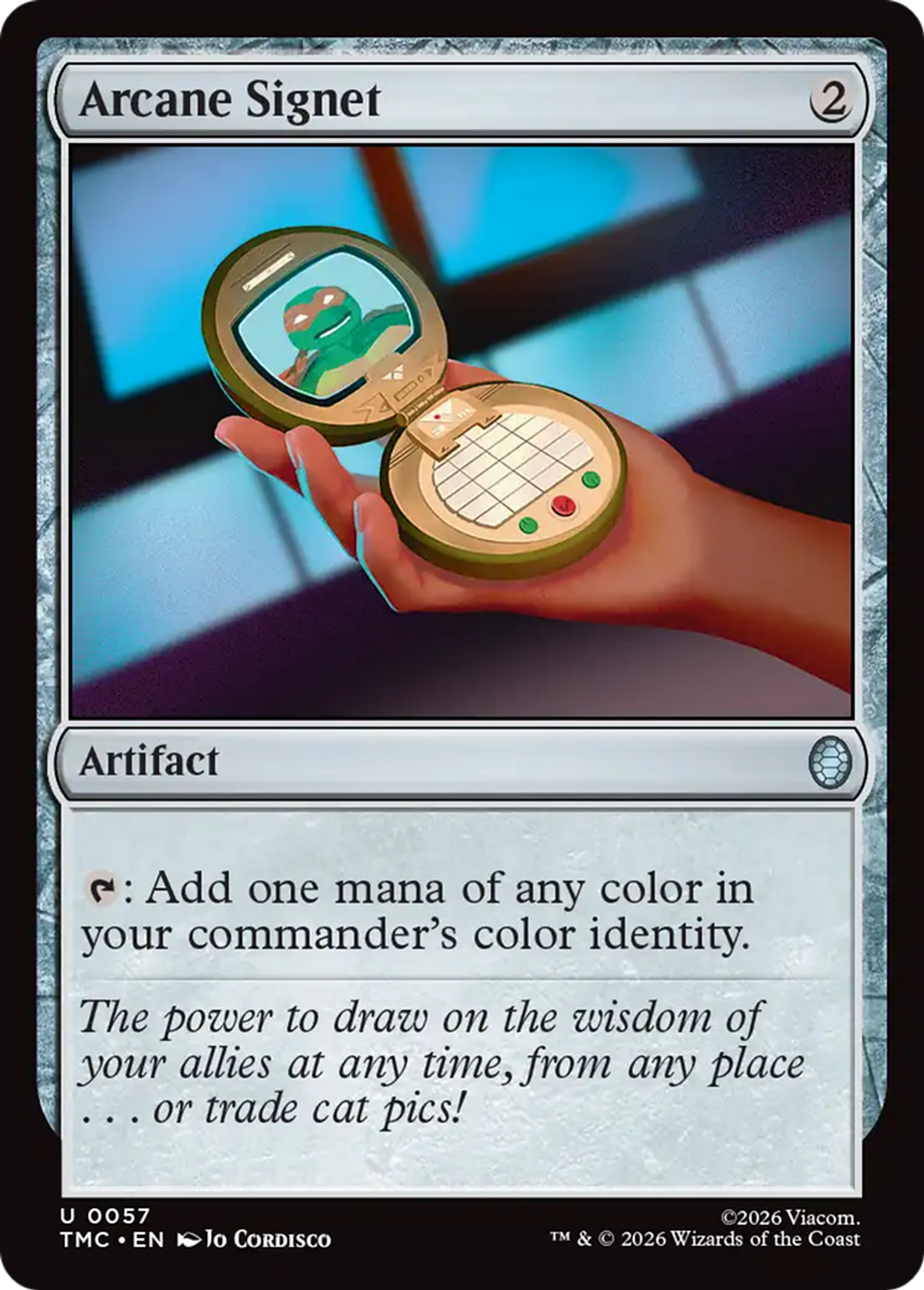 Arcane Signet — Teenage Mutant Ninja Turtles Eternal — Magic: The Gathering