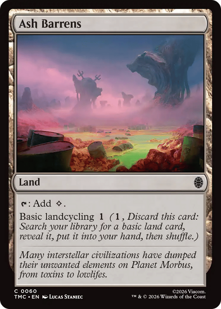 Ash Barrens — Teenage Mutant Ninja Turtles Eternal — Magic: The Gathering