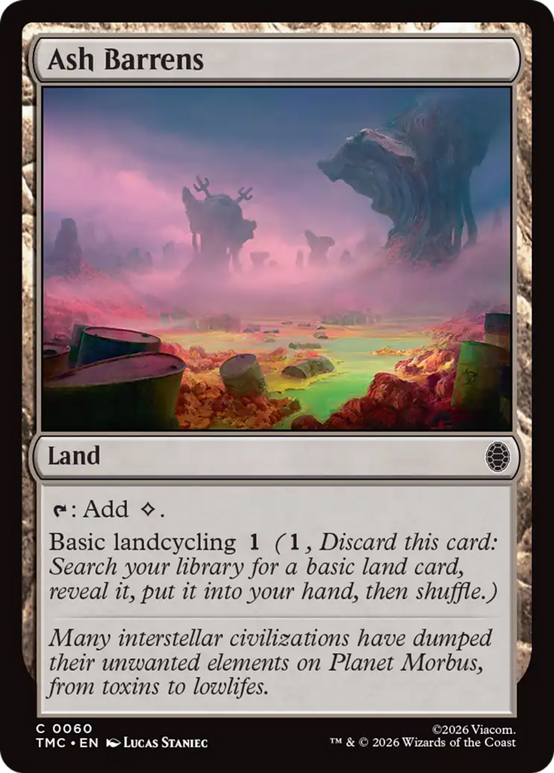 Ash Barrens — Teenage Mutant Ninja Turtles Eternal — Magic: The Gathering