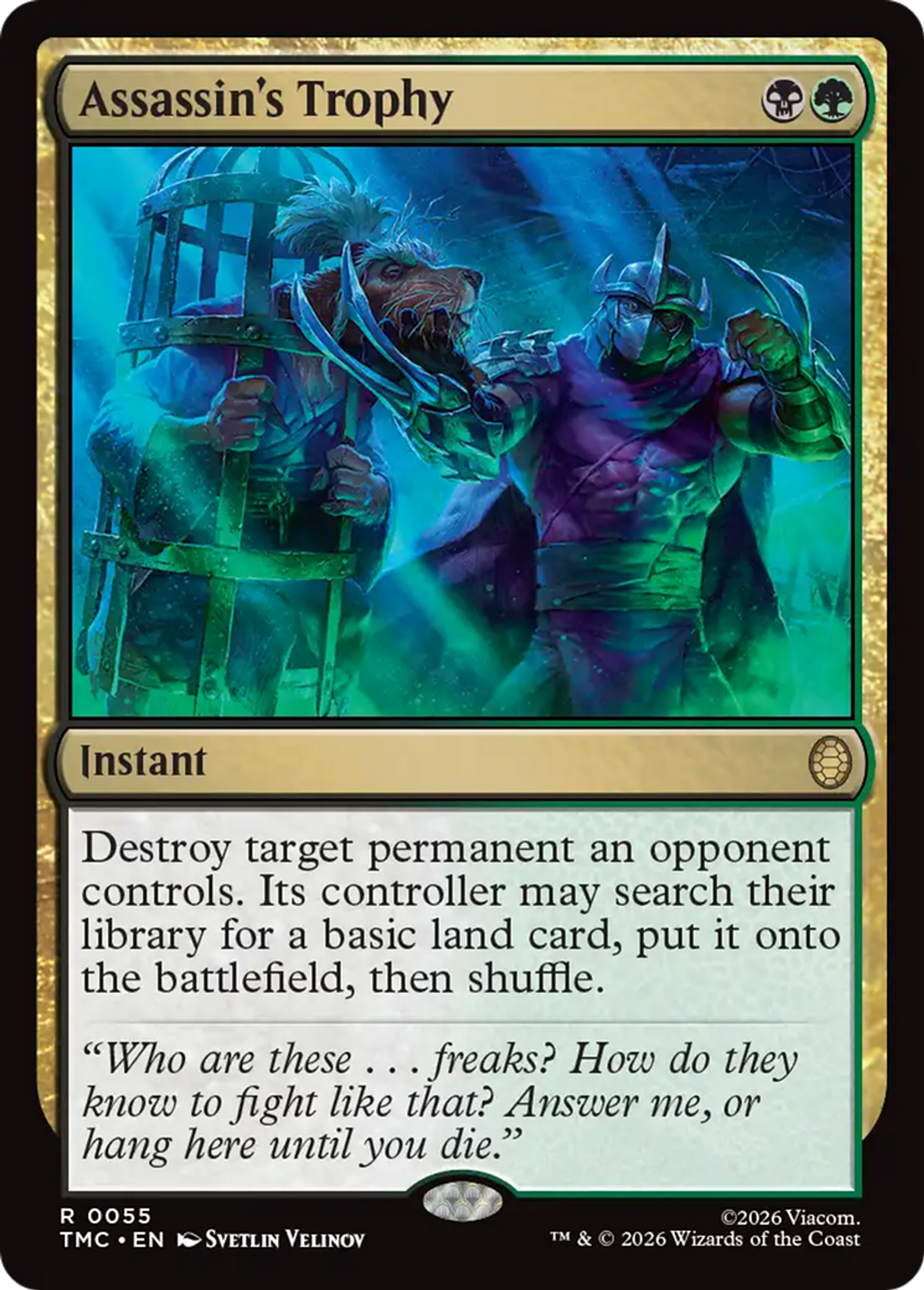 Assassin's Trophy — Teenage Mutant Ninja Turtles Eternal — Magic: The Gathering