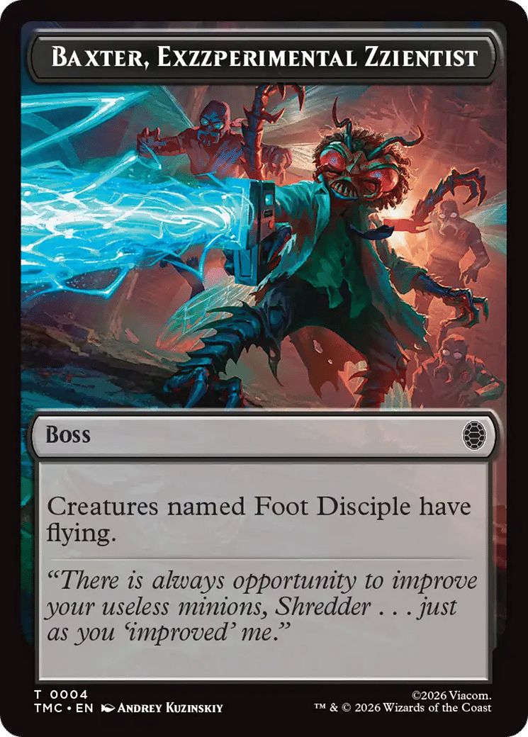 Baxter, Exzzperimental Zzientist — Teenage Mutant Ninja Turtles Eternal — Magic: The Gathering