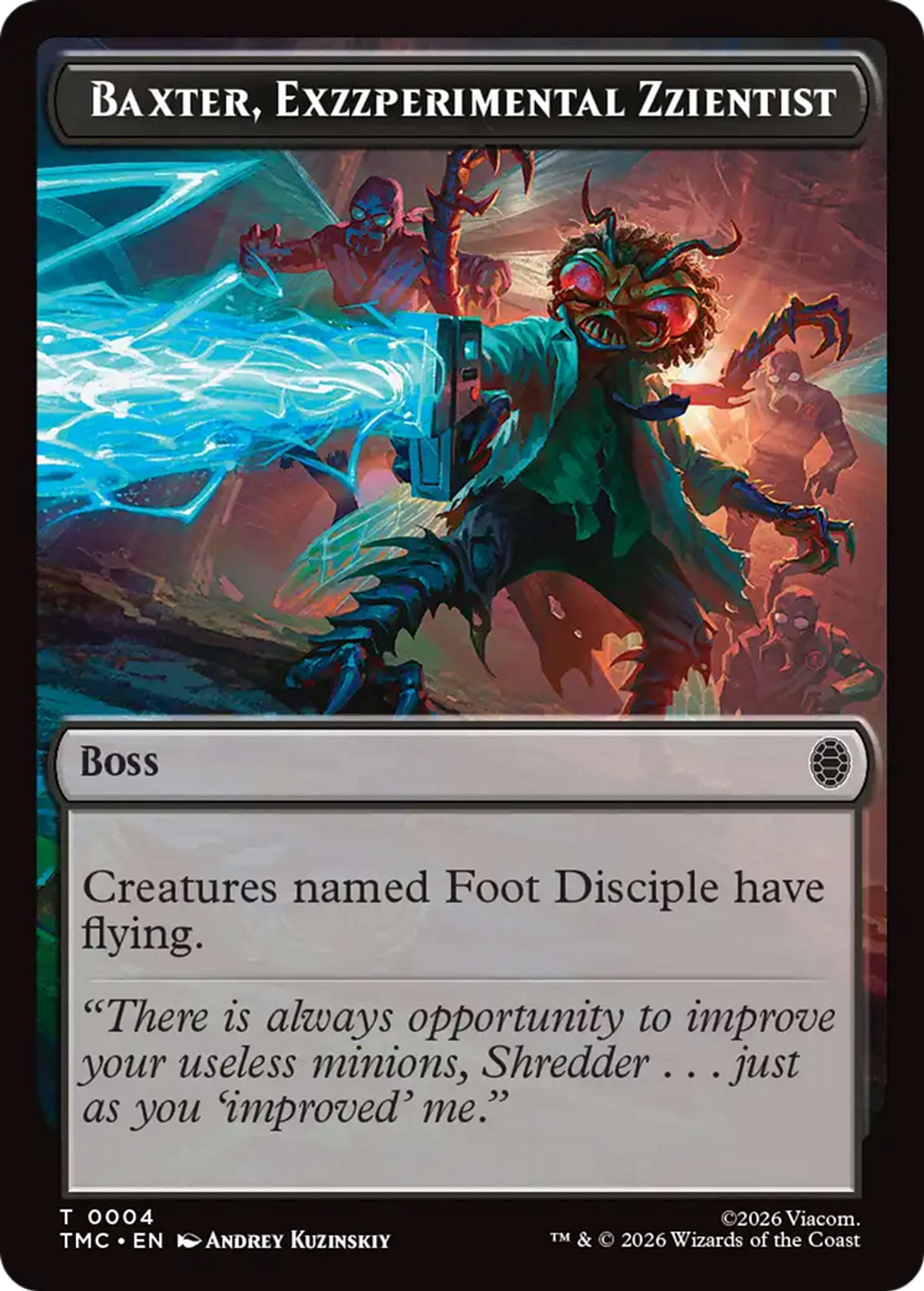 Baxter, Exzzperimental Zzientist — Teenage Mutant Ninja Turtles Eternal — Magic: The Gathering