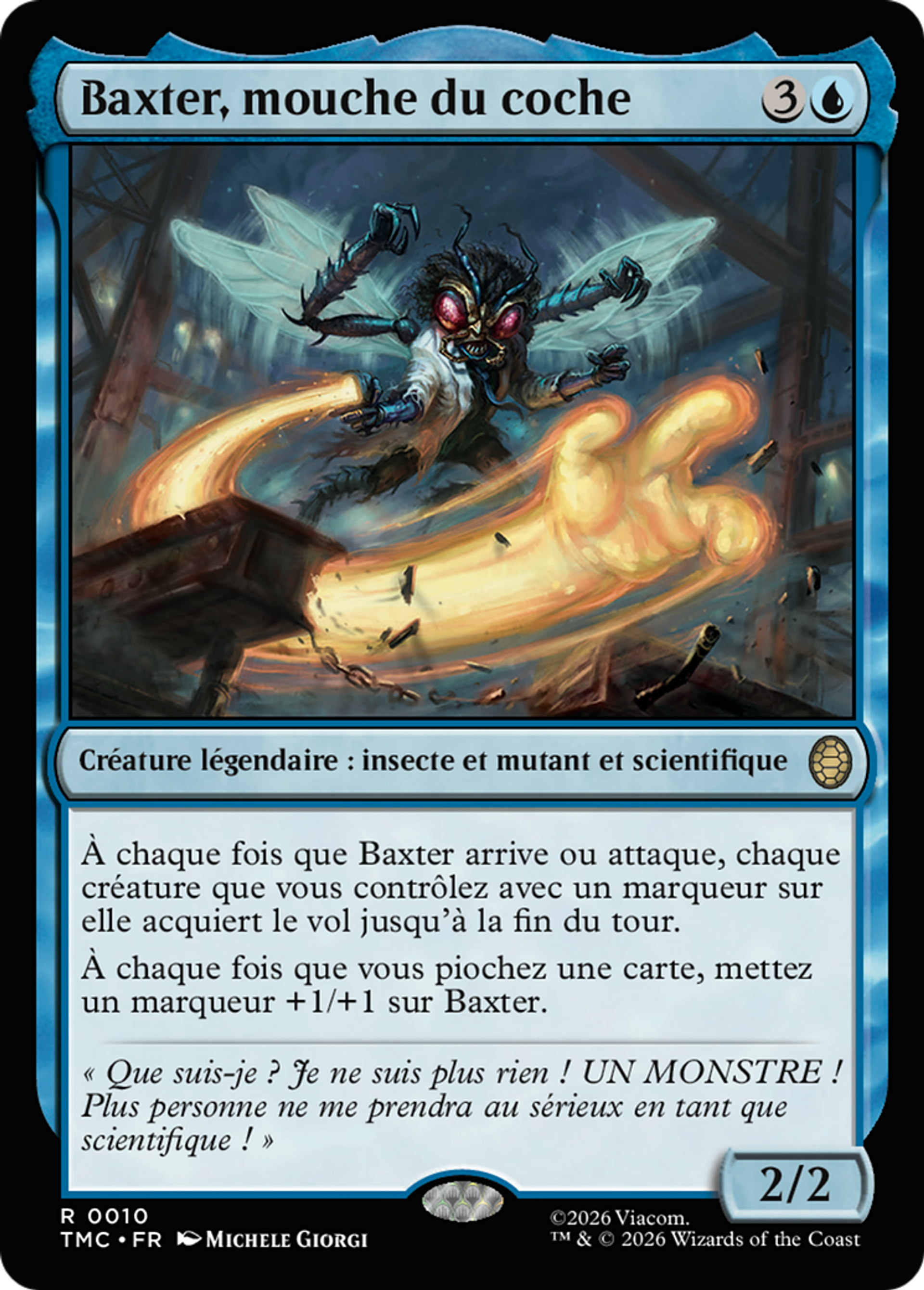 Baxter, mouche du coche — Teenage Mutant Ninja Turtles Eternal — Magic: The Gathering
