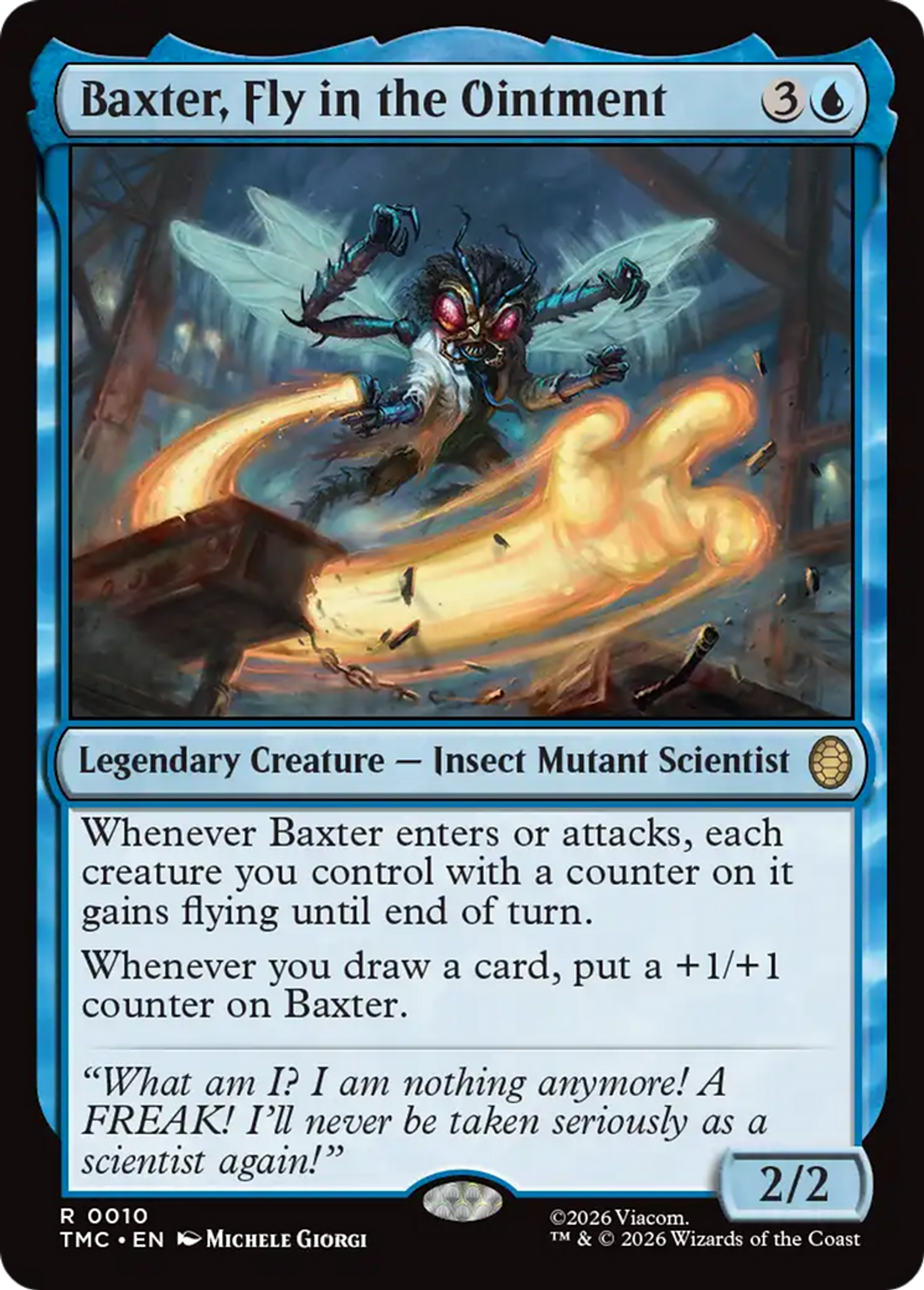 Baxter, Fly in the Ointment — Teenage Mutant Ninja Turtles Eternal — Magic: The Gathering