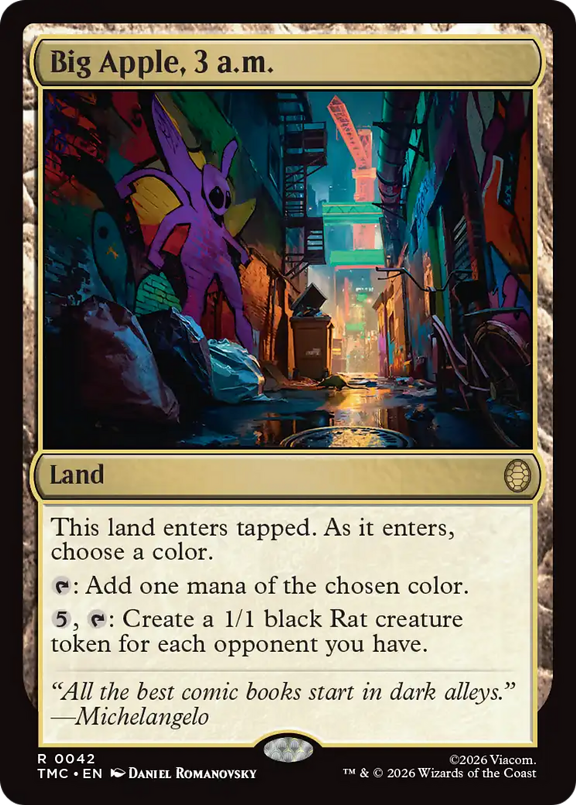 Big Apple, 3 a.m. — Teenage Mutant Ninja Turtles Eternal — Magic: The Gathering