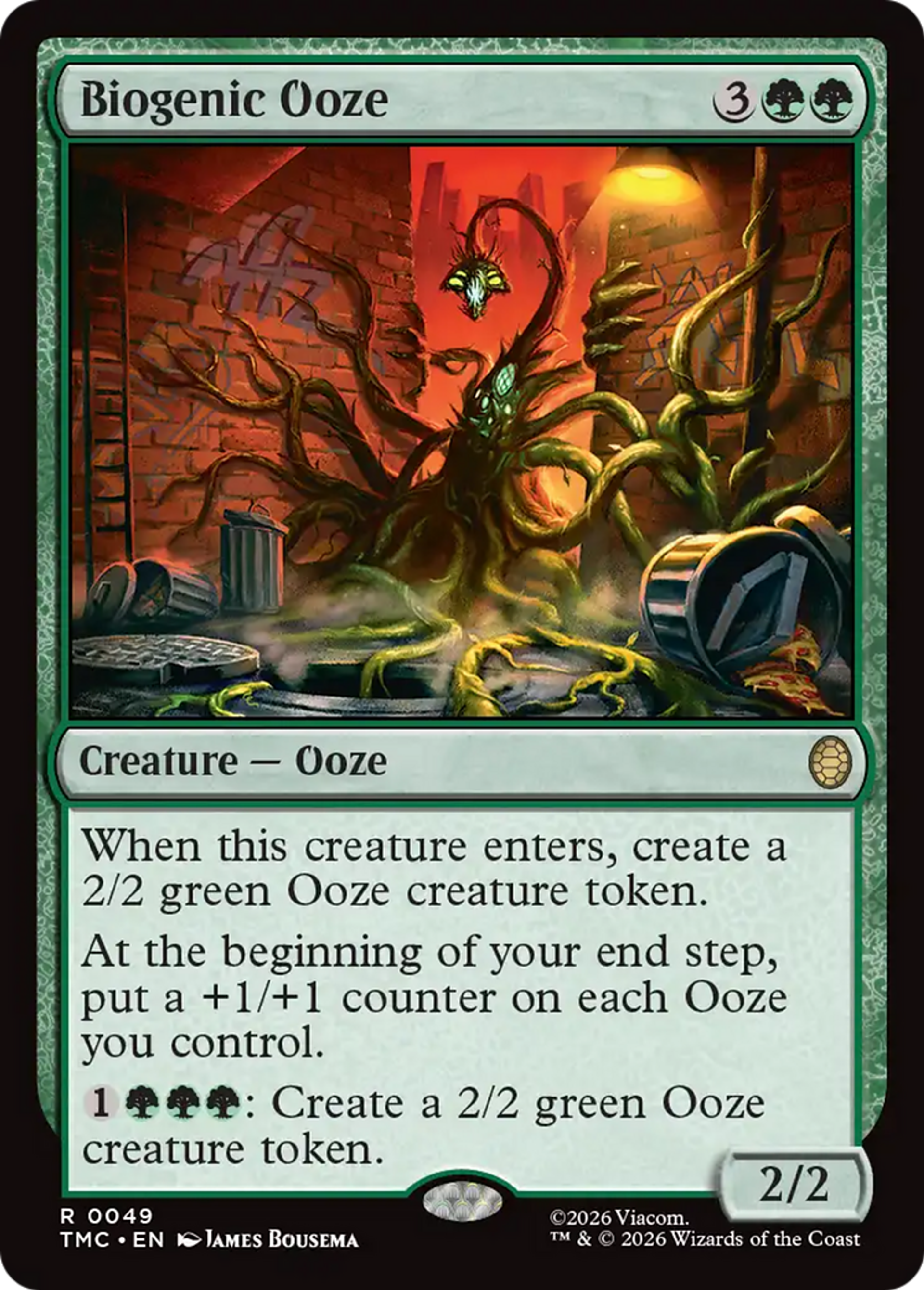 Biogenic Ooze — Teenage Mutant Ninja Turtles Eternal — Magic: The Gathering