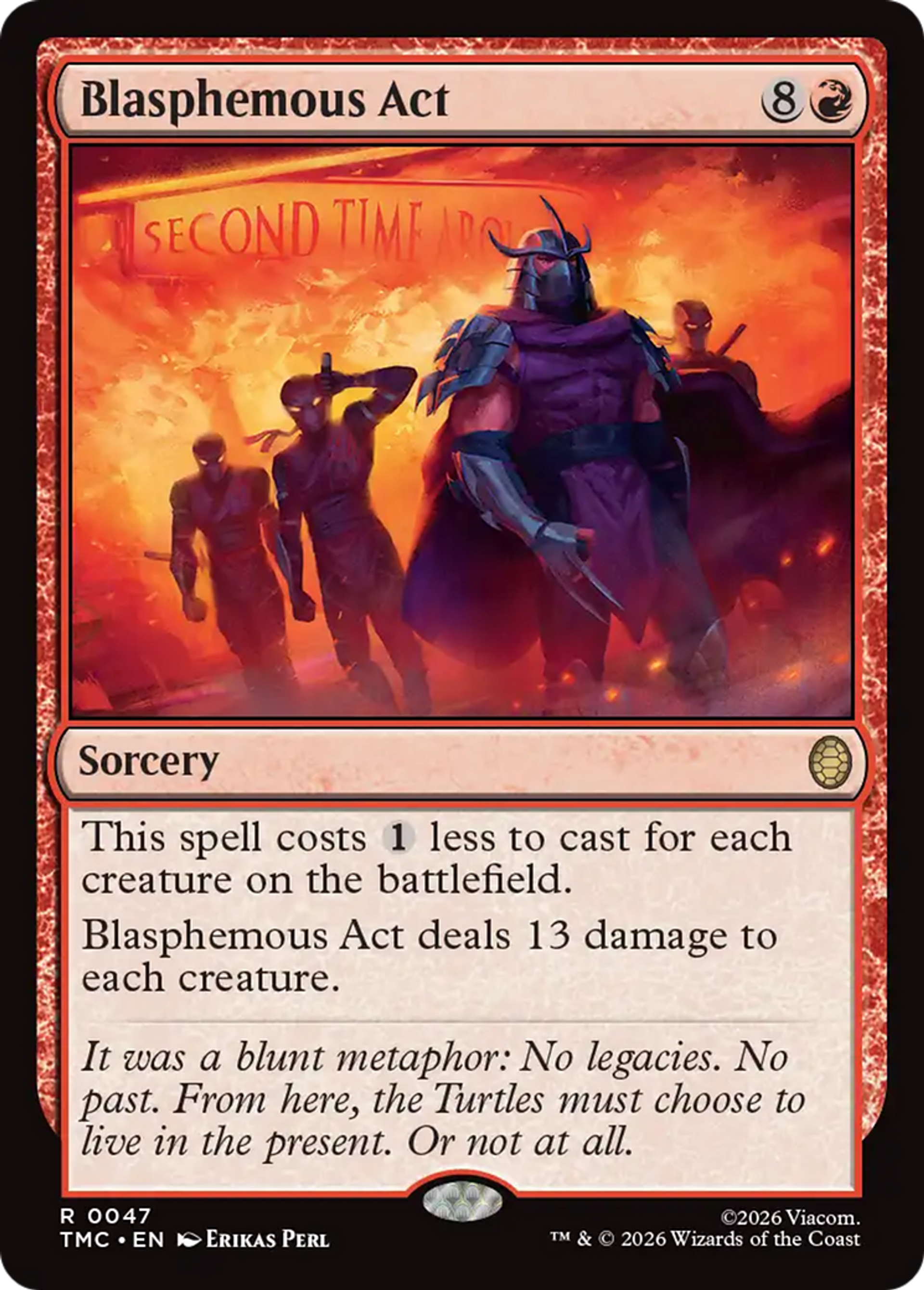 Blasphemous Act — Teenage Mutant Ninja Turtles Eternal — Magic: The Gathering