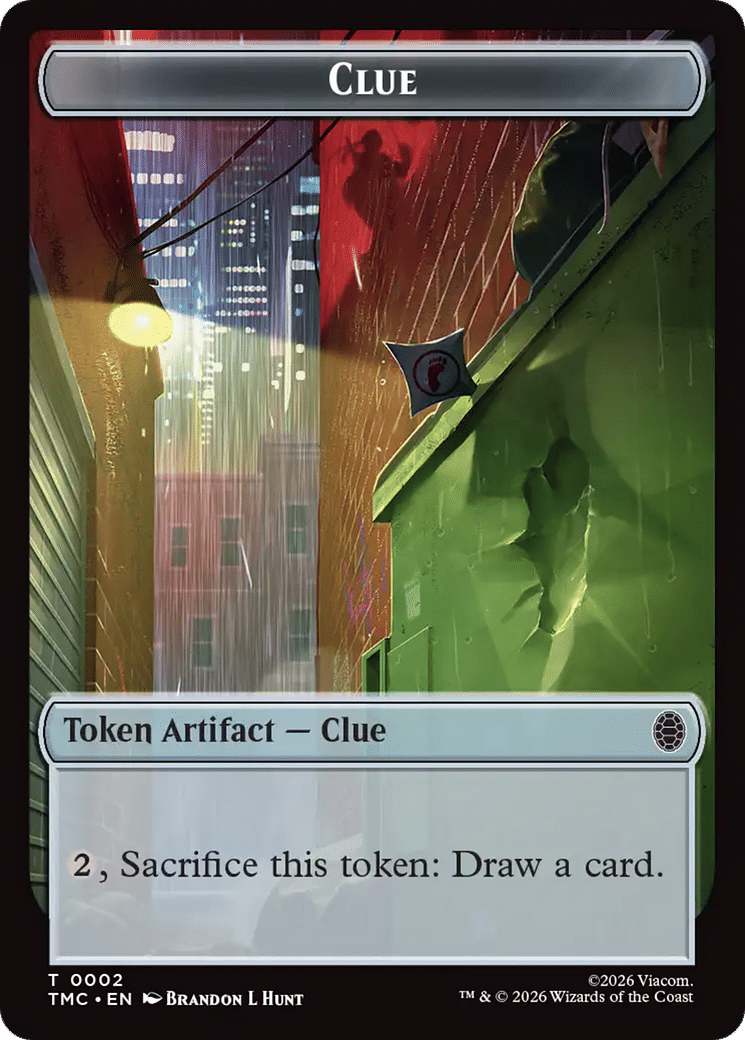Clue — Teenage Mutant Ninja Turtles Eternal — Magic: The Gathering