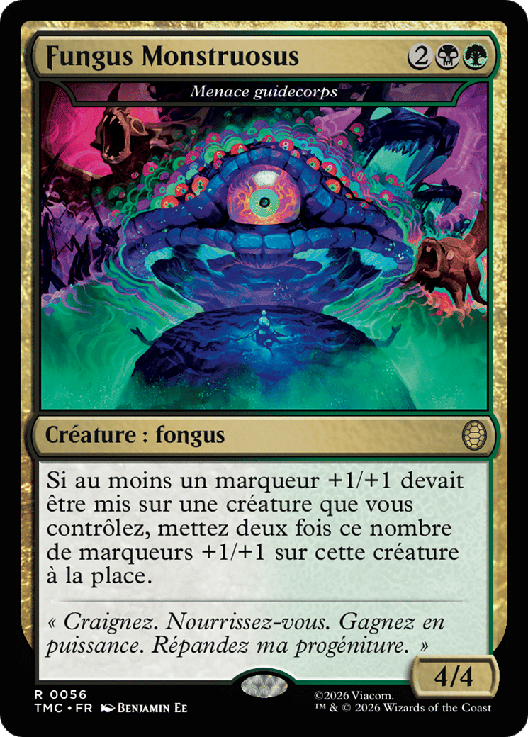 Menace guidecorps from Teenage Mutant Ninja Turtles Eternal - Magic: The Gathering