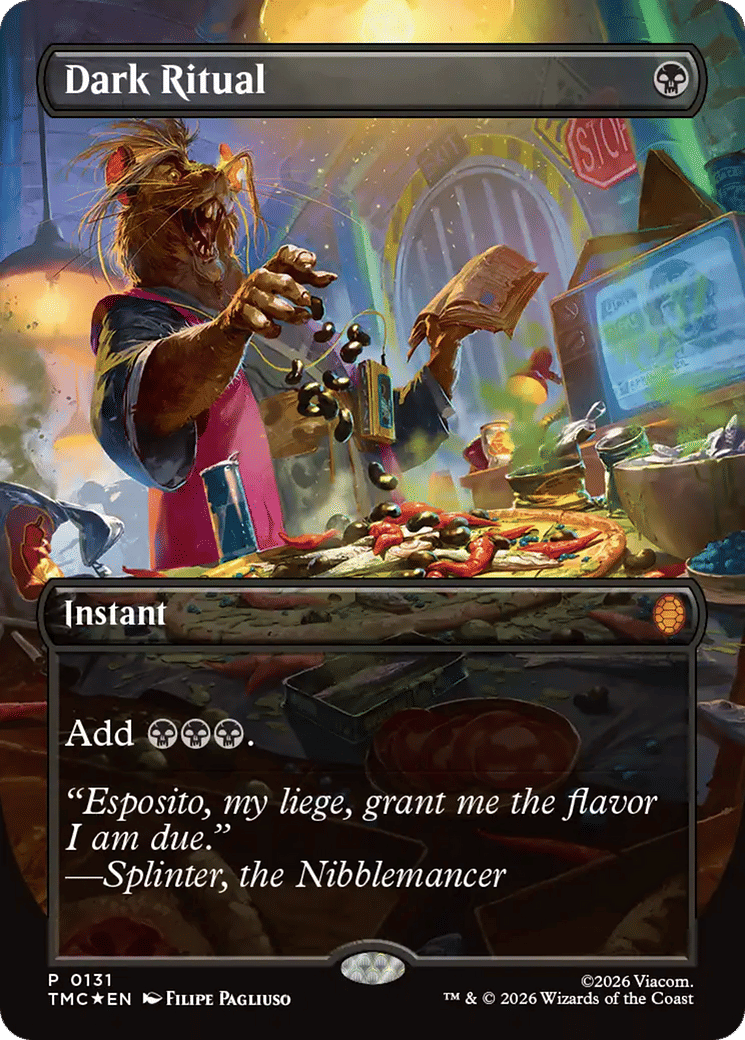 Dark Ritual — Teenage Mutant Ninja Turtles Eternal — Magic: The Gathering