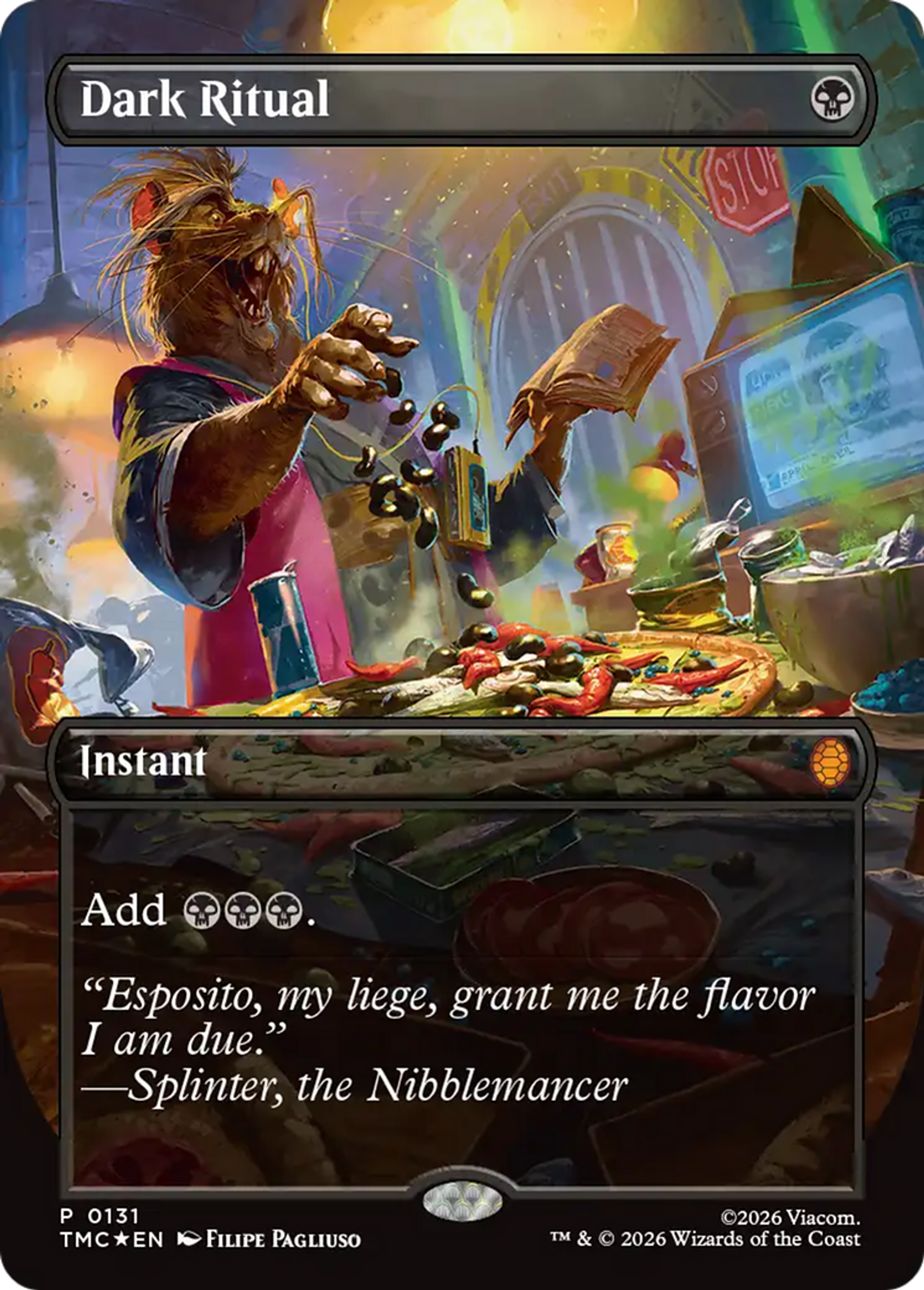 Dark Ritual — Teenage Mutant Ninja Turtles Eternal — Magic: The Gathering