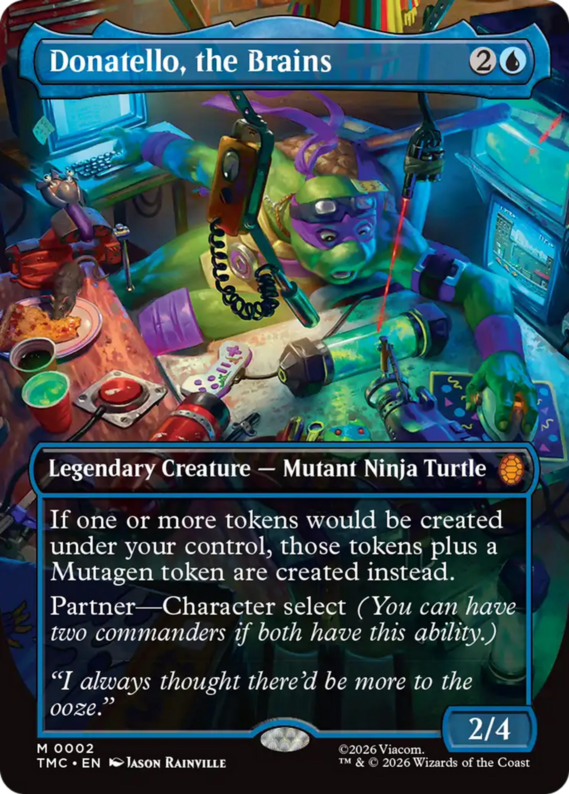 Donatello, the Brains — Teenage Mutant Ninja Turtles Eternal — Magic: The Gathering
