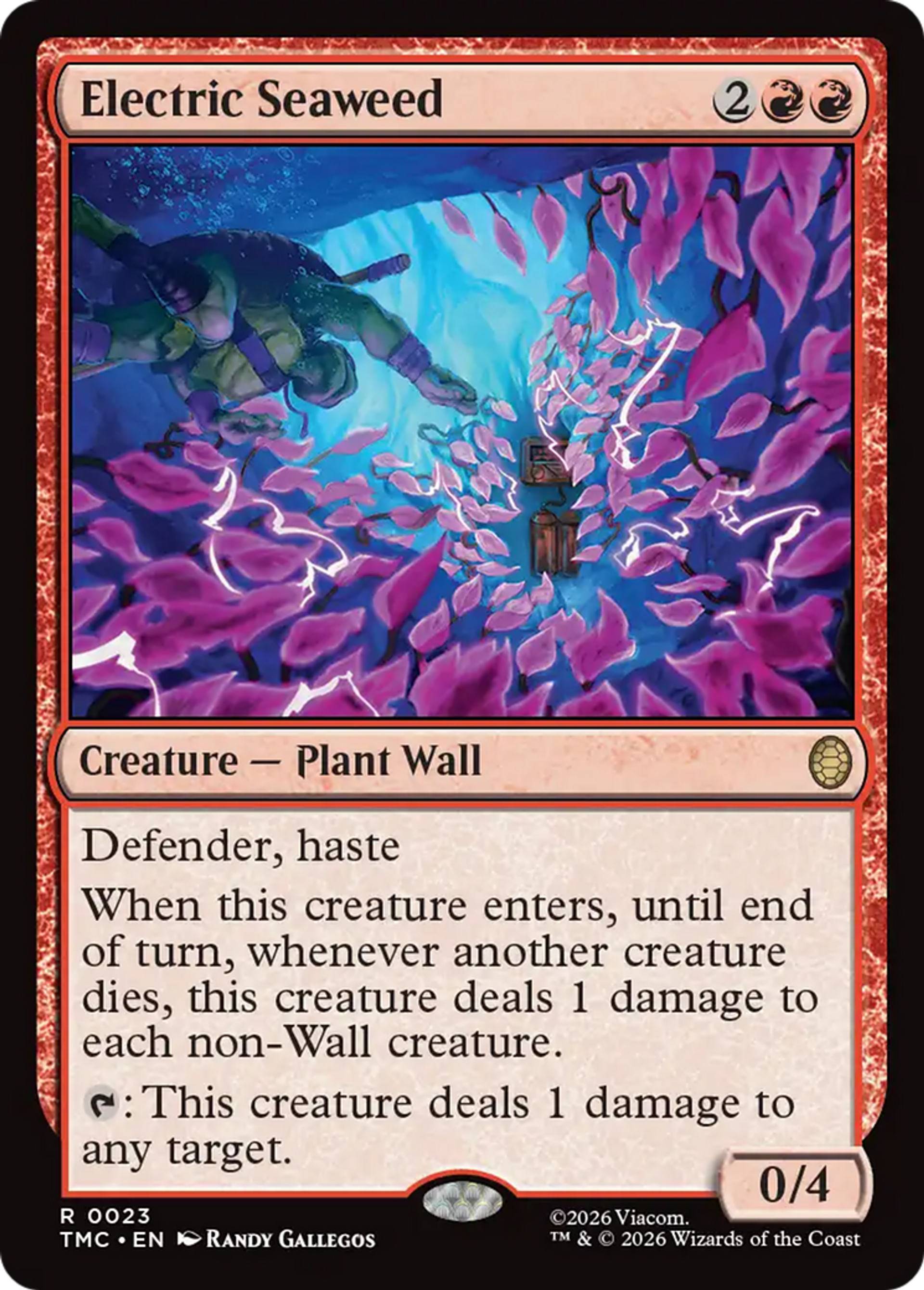 Electric Seaweed — Teenage Mutant Ninja Turtles Eternal — Magic: The Gathering