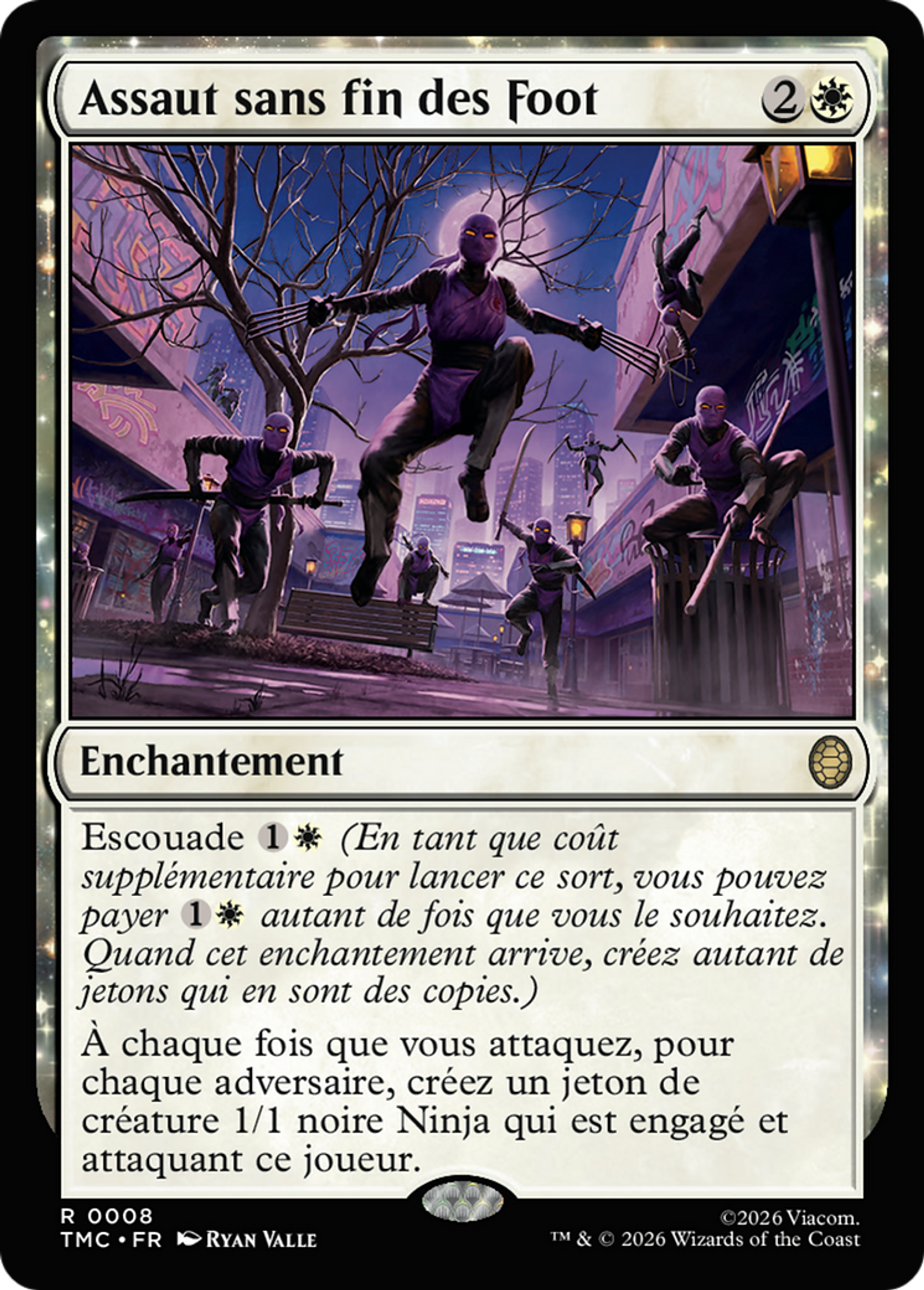 Assaut sans fin des Foot — Teenage Mutant Ninja Turtles Eternal — Magic: The Gathering
