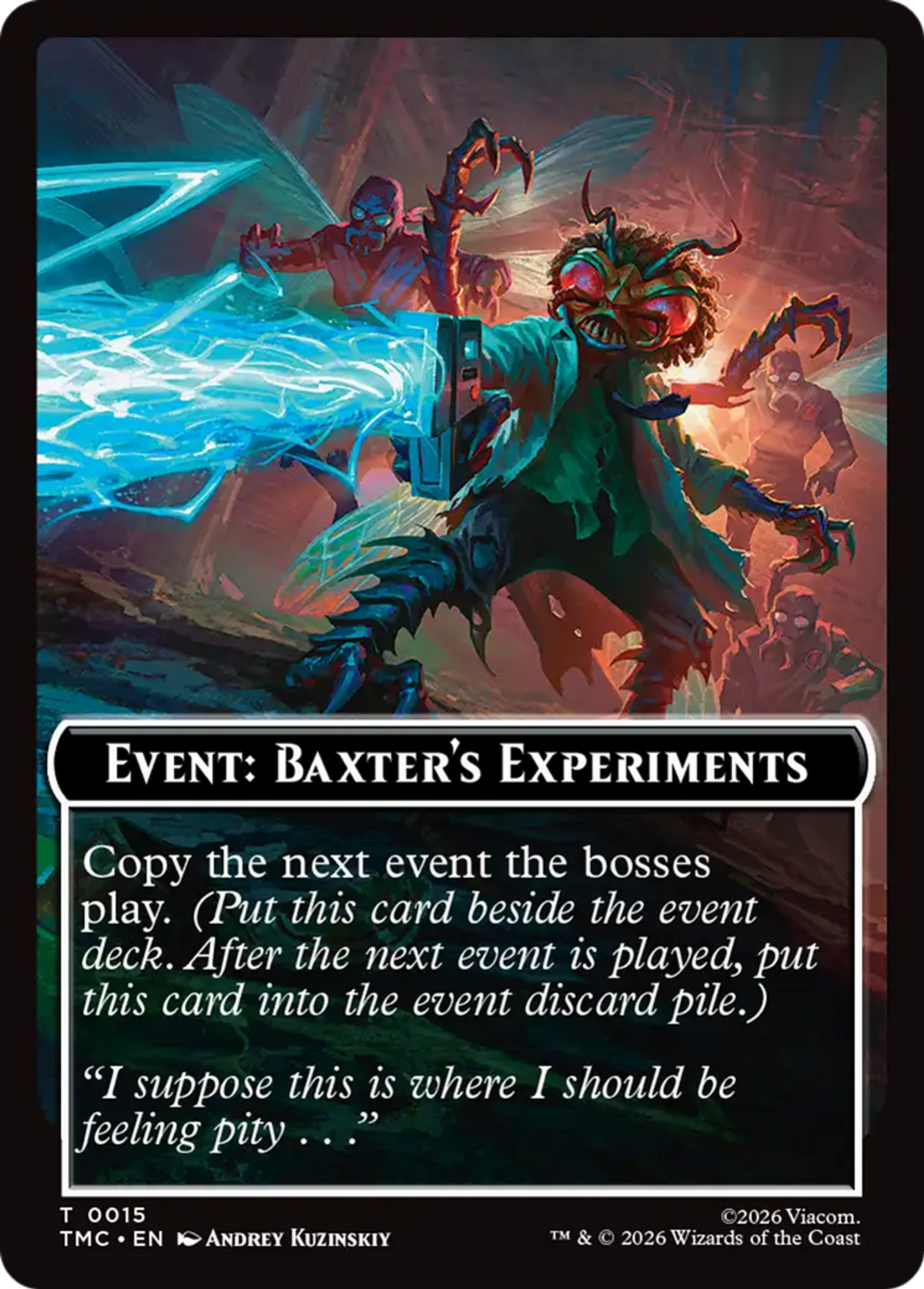 Event: Baxter's Experiments — Teenage Mutant Ninja Turtles Eternal — Magic: The Gathering