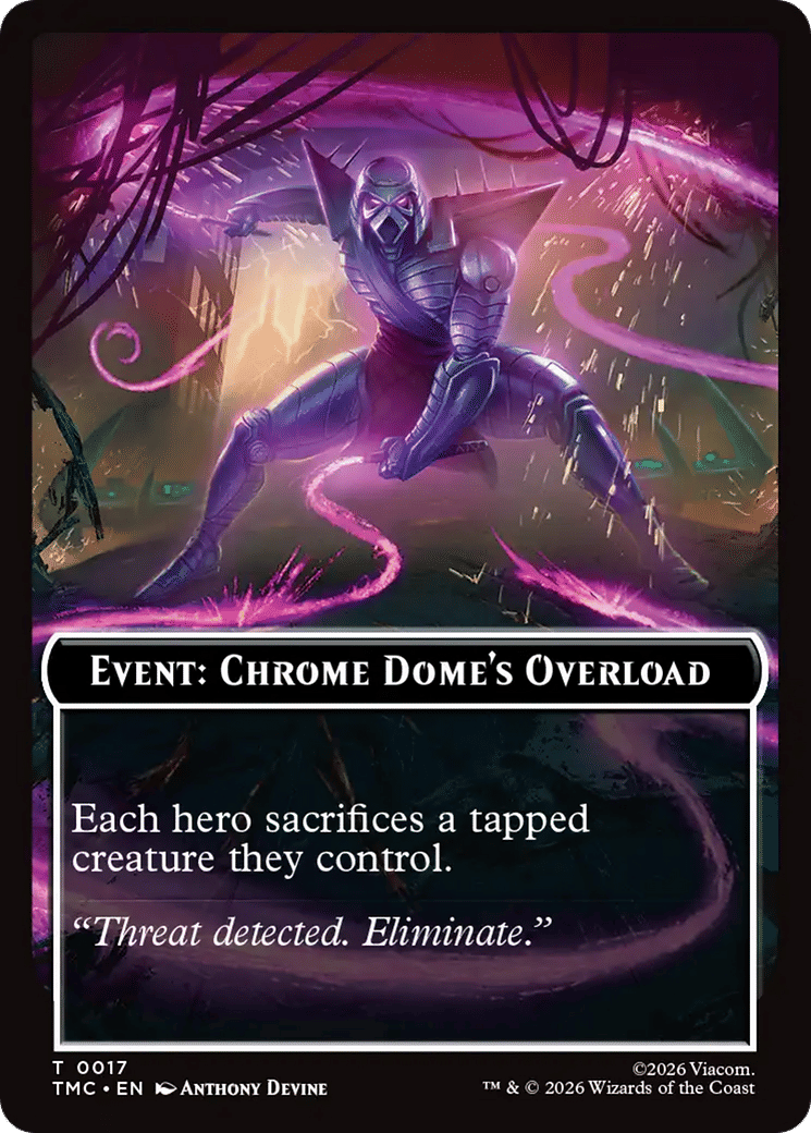 Event: Chrome Dome's Overload — Teenage Mutant Ninja Turtles Eternal — Magic: The Gathering