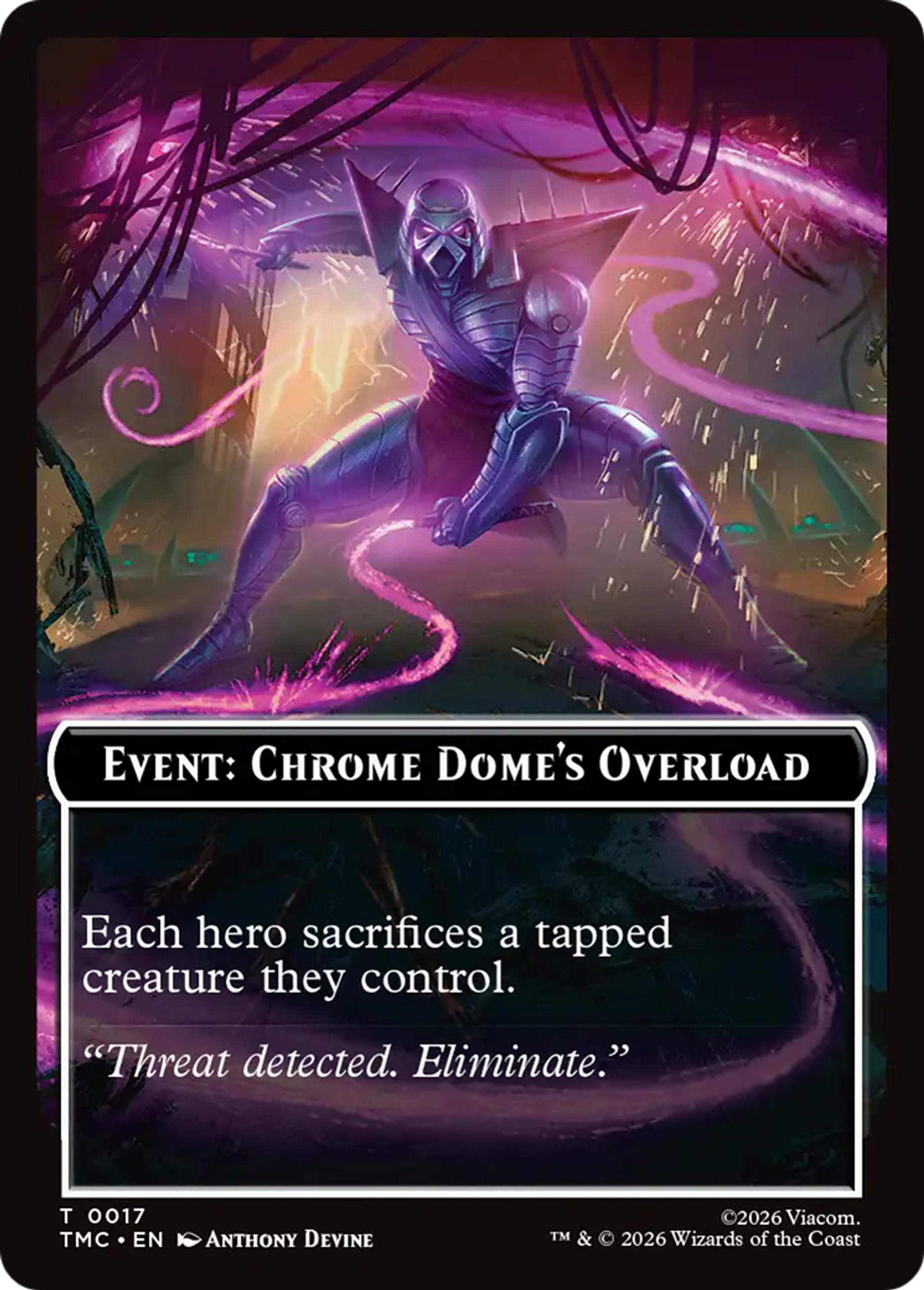 Event: Chrome Dome's Overload — Teenage Mutant Ninja Turtles Eternal — Magic: The Gathering