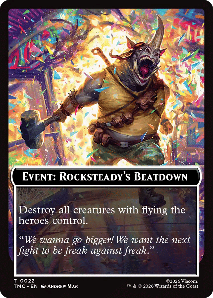 Event: Rocksteady's Beatdown — Teenage Mutant Ninja Turtles Eternal — Magic: The Gathering