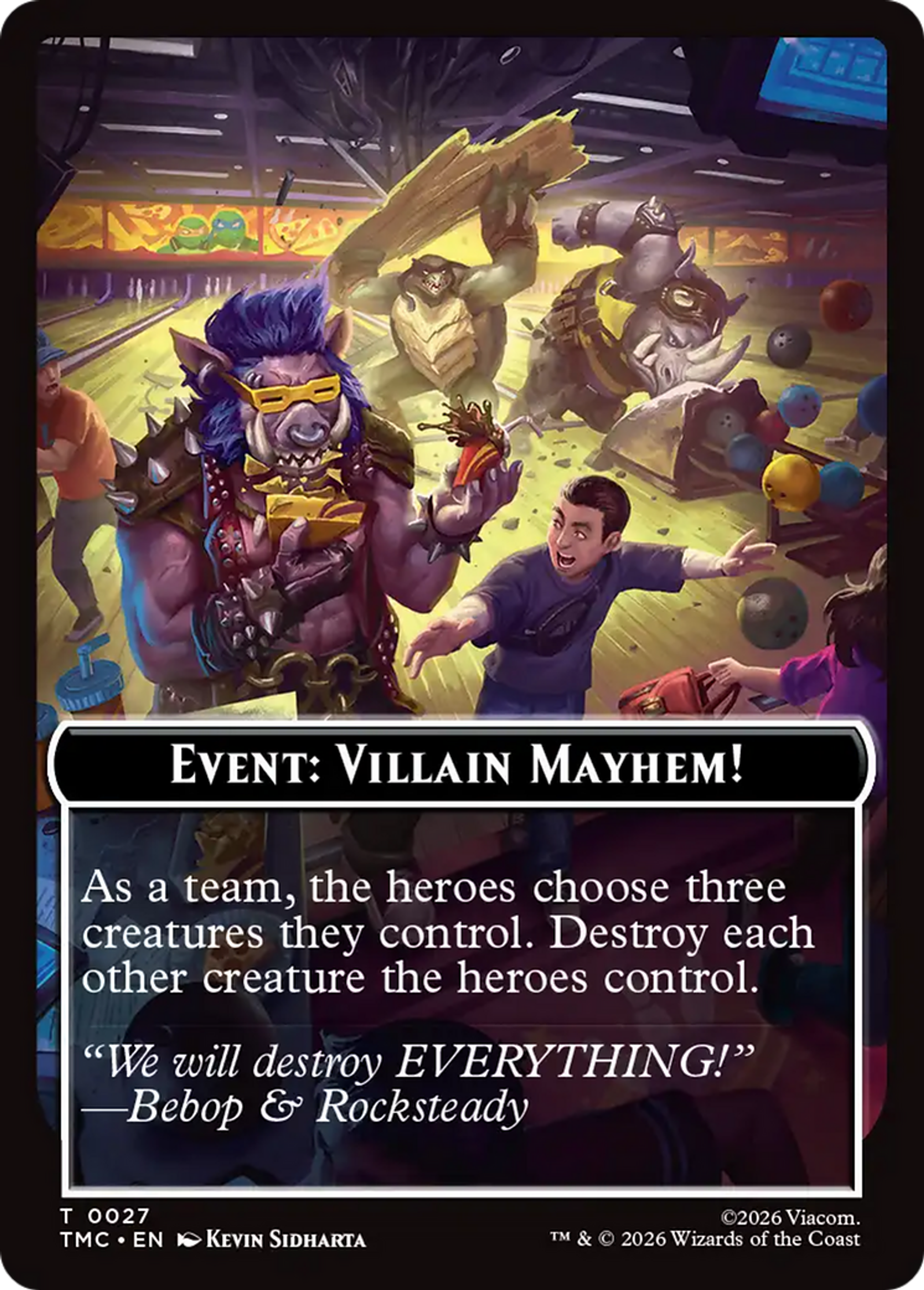 Event: Villain Mayhem! — Teenage Mutant Ninja Turtles Eternal — Magic: The Gathering
