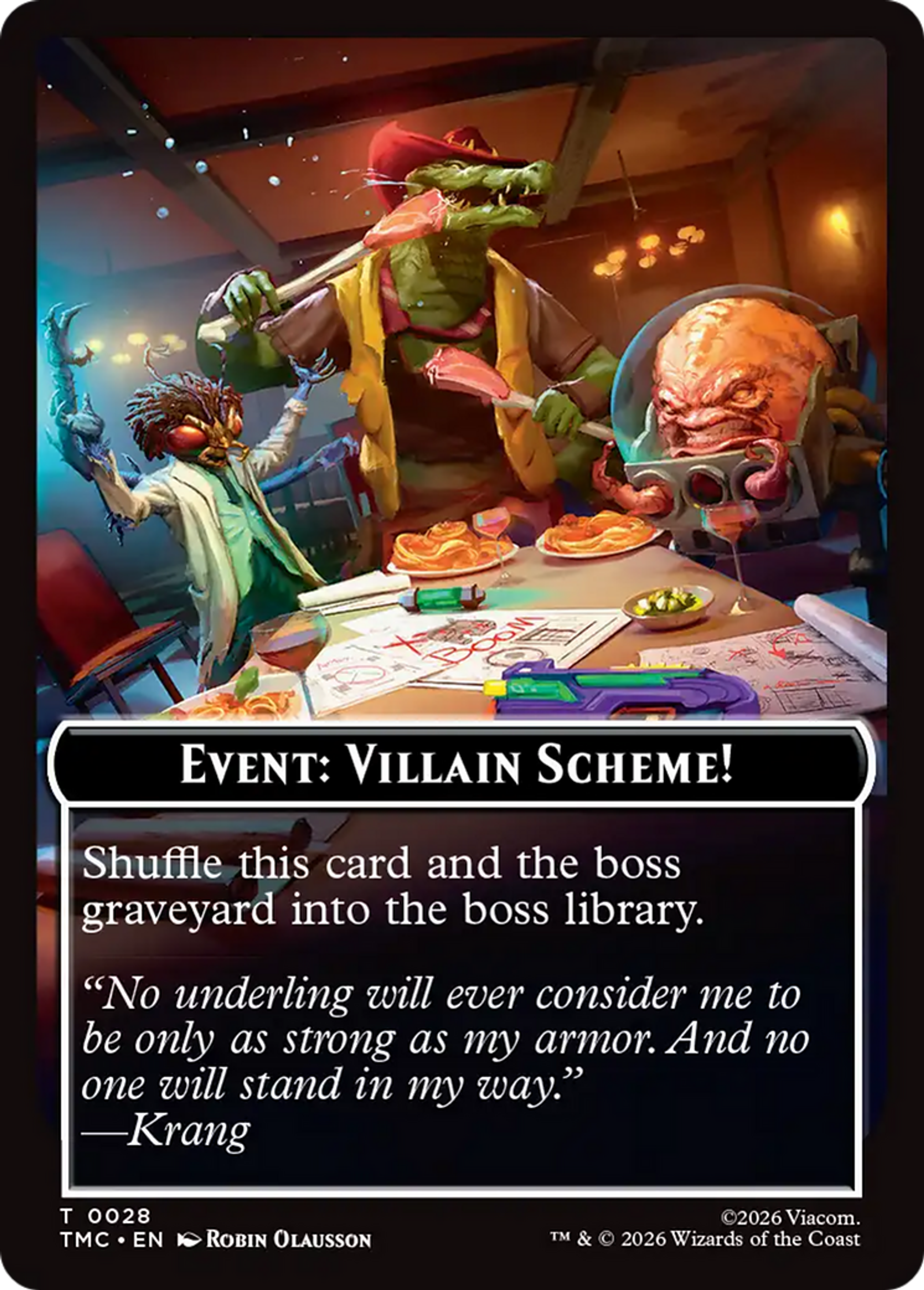 Event: Villain Scheme! — Teenage Mutant Ninja Turtles Eternal — Magic: The Gathering