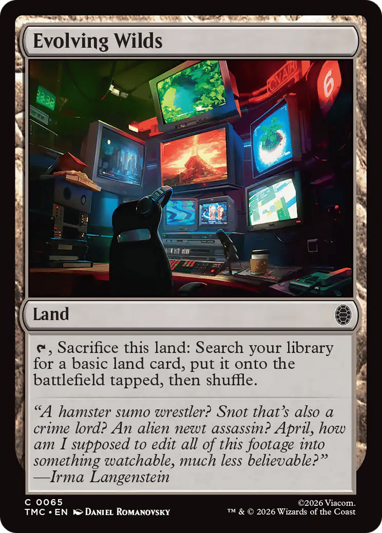 Evolving Wilds — Teenage Mutant Ninja Turtles Eternal — Magic: The Gathering