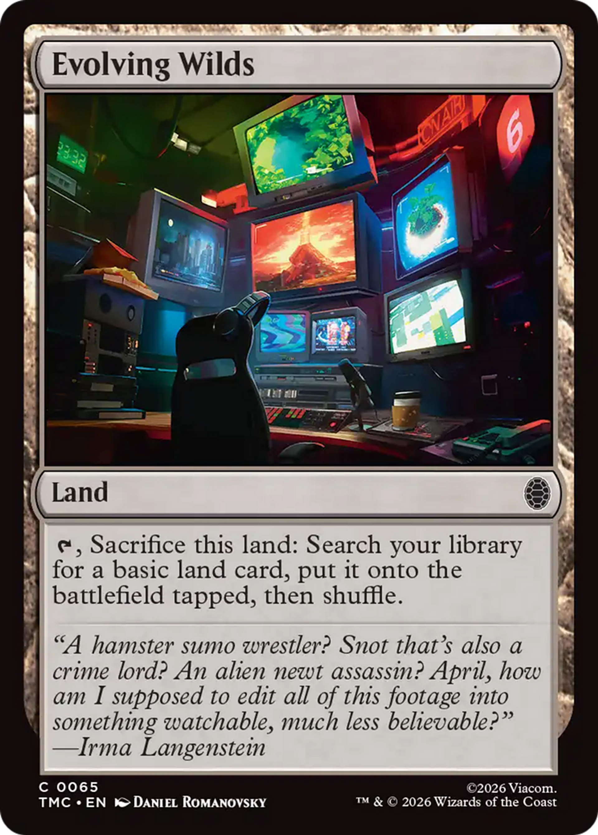 Evolving Wilds — Teenage Mutant Ninja Turtles Eternal — Magic: The Gathering