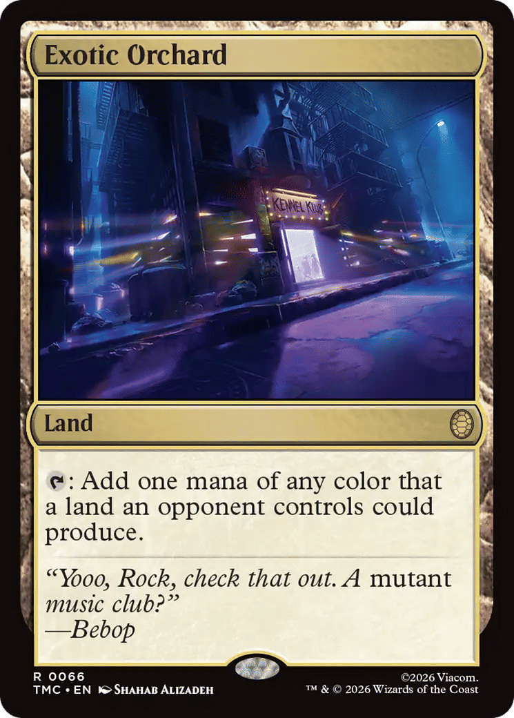 Exotic Orchard — Teenage Mutant Ninja Turtles Eternal — Magic: The Gathering