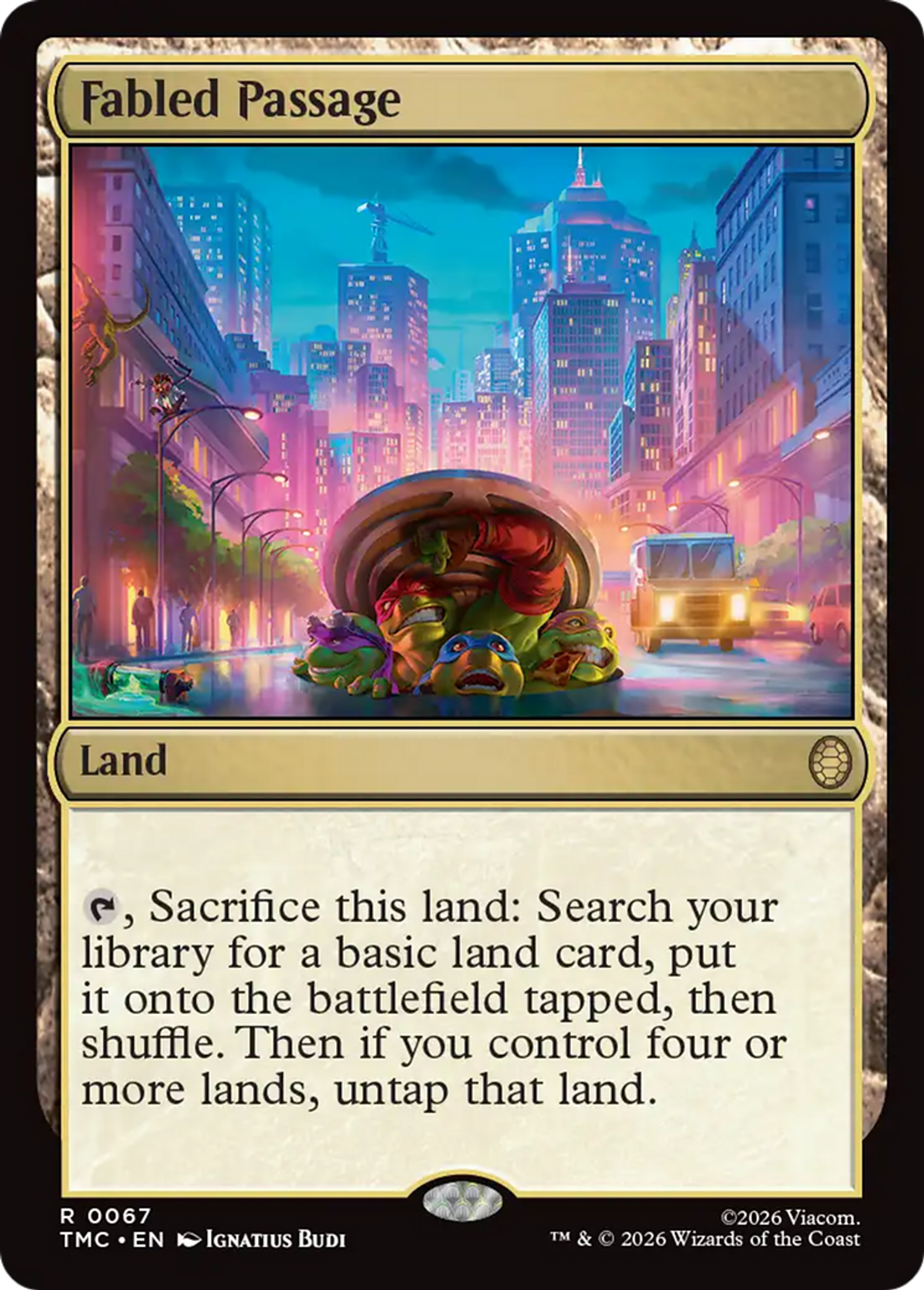 Fabled Passage — Teenage Mutant Ninja Turtles Eternal — Magic: The Gathering