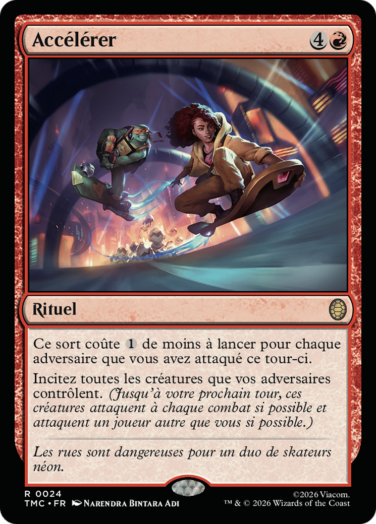 Accélérer — Teenage Mutant Ninja Turtles Eternal — Magic: The Gathering