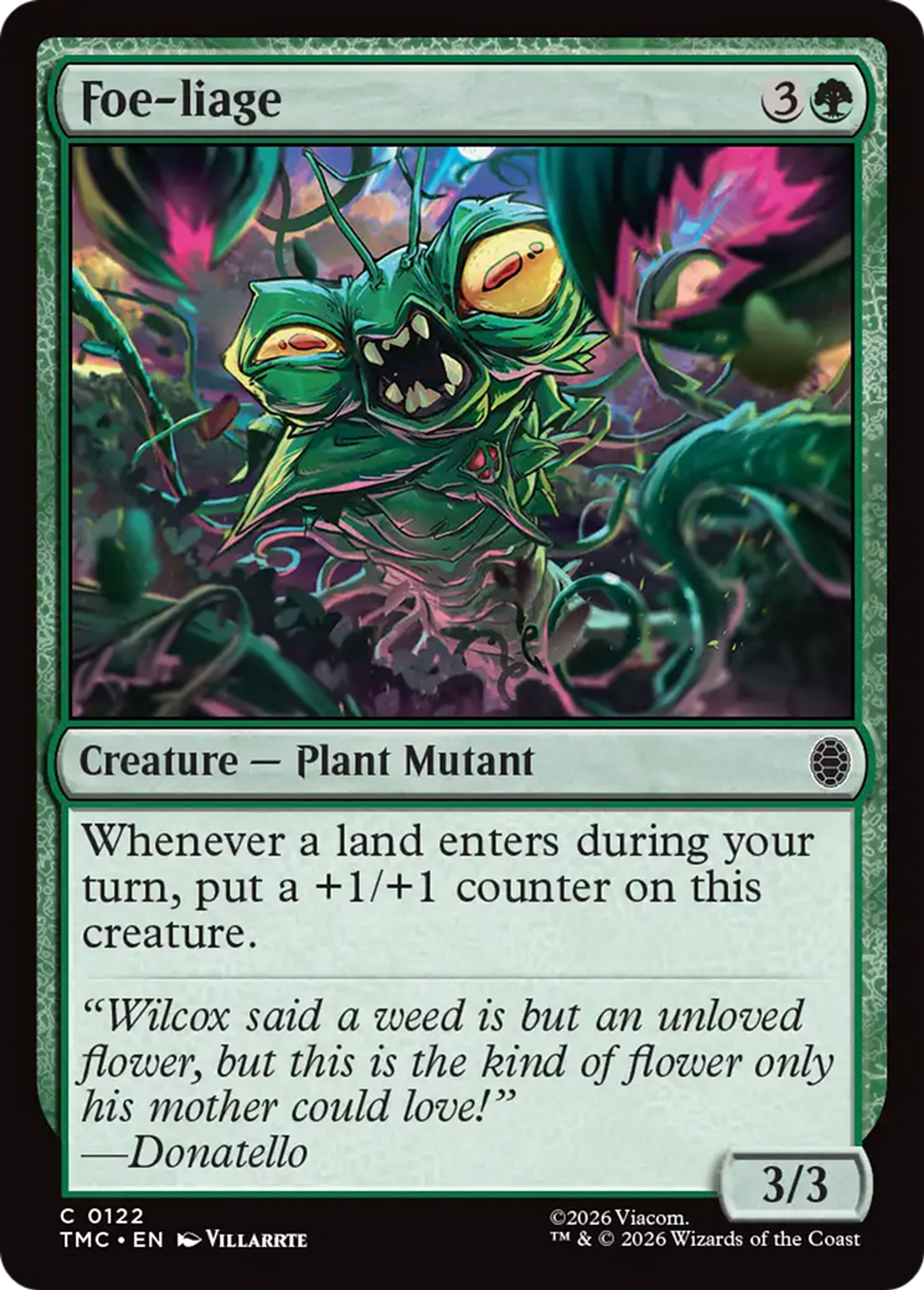 Foe-liage — Teenage Mutant Ninja Turtles Eternal — Magic: The Gathering